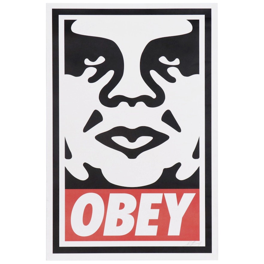 Shepard Fairey Offset Print "Obey"