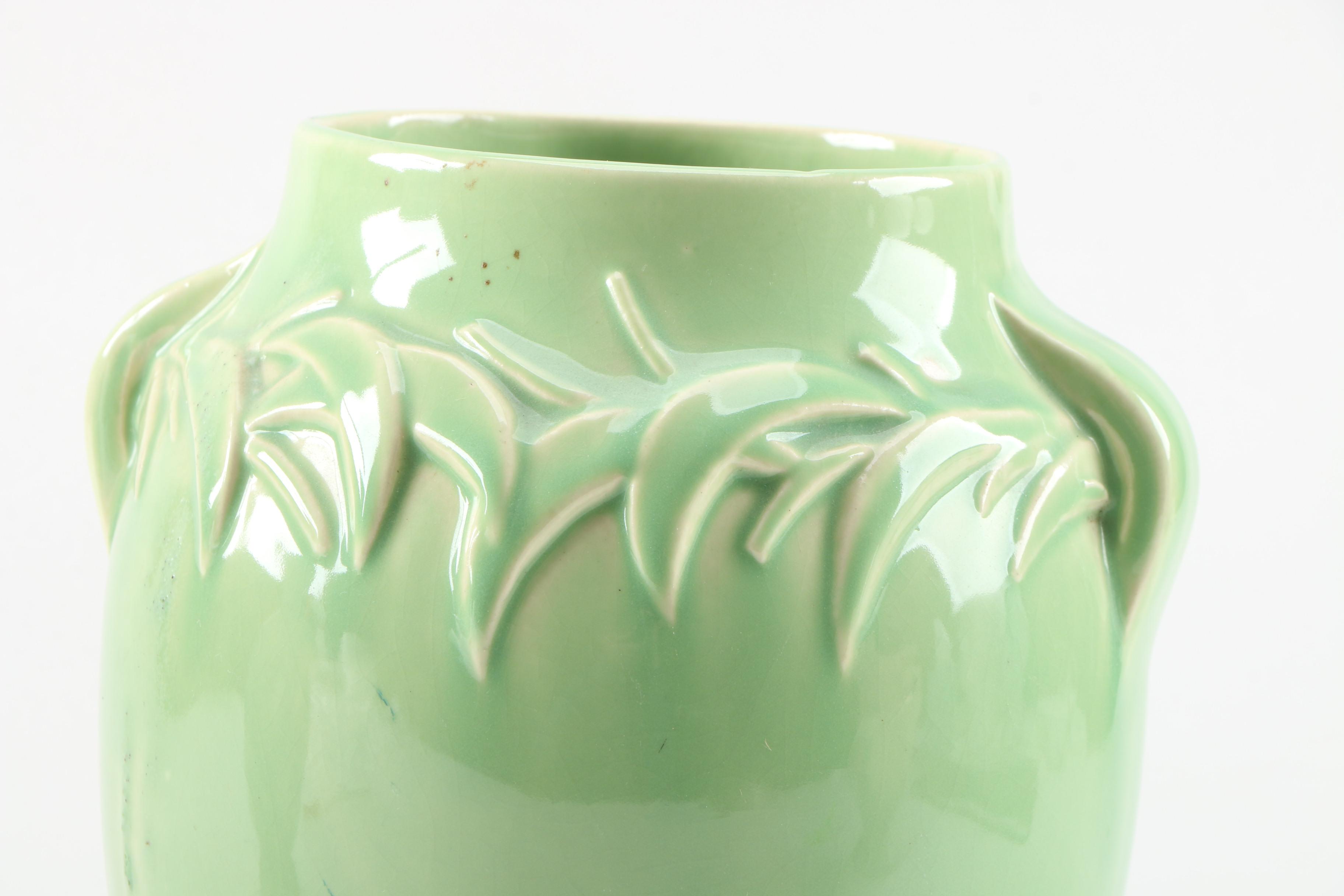 Weller, McCoy and Hull Art Pottery Vases, Early to Mid 20th Century