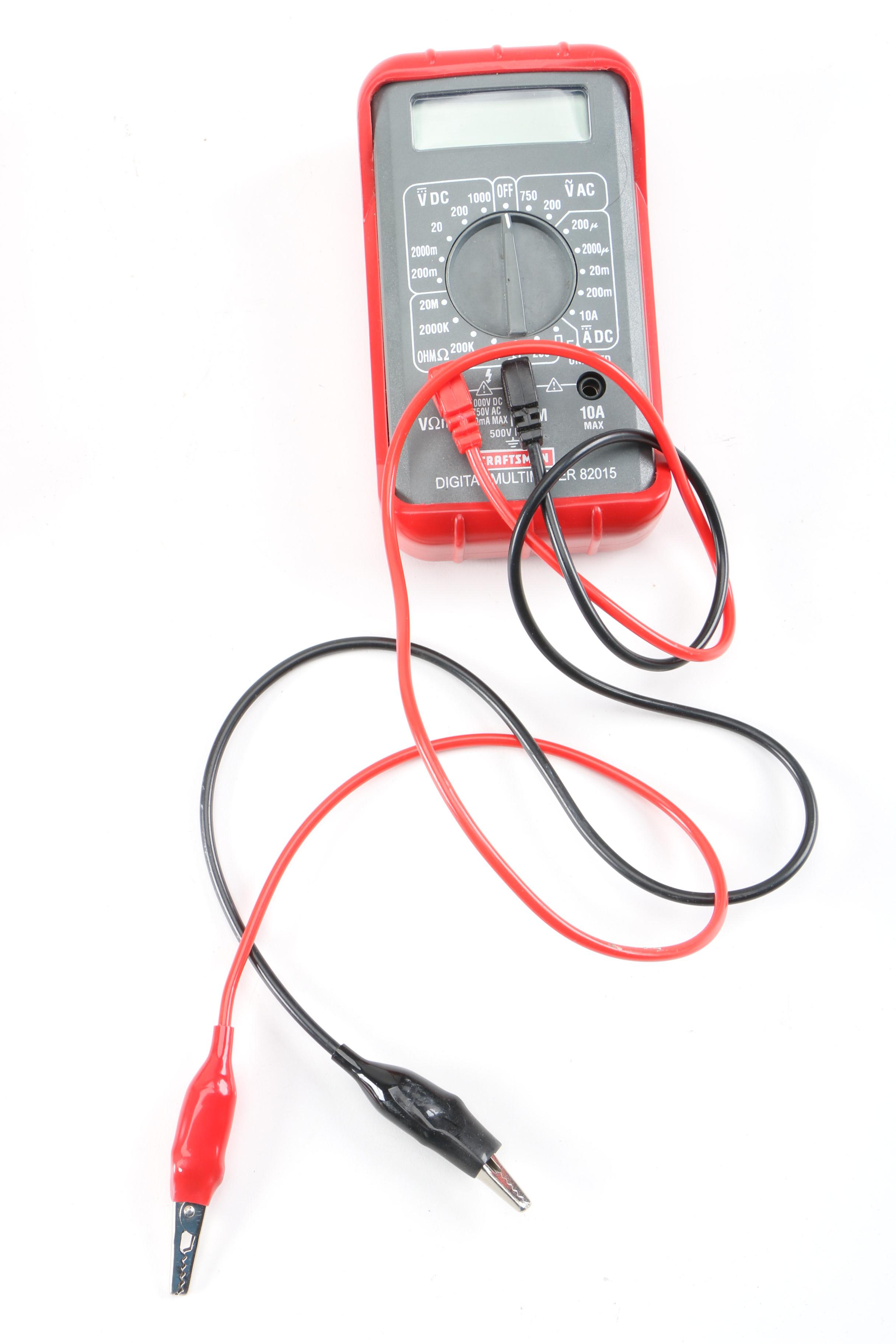 Craftsman Digital Multi-Meters and Ideal Receptacle Tester