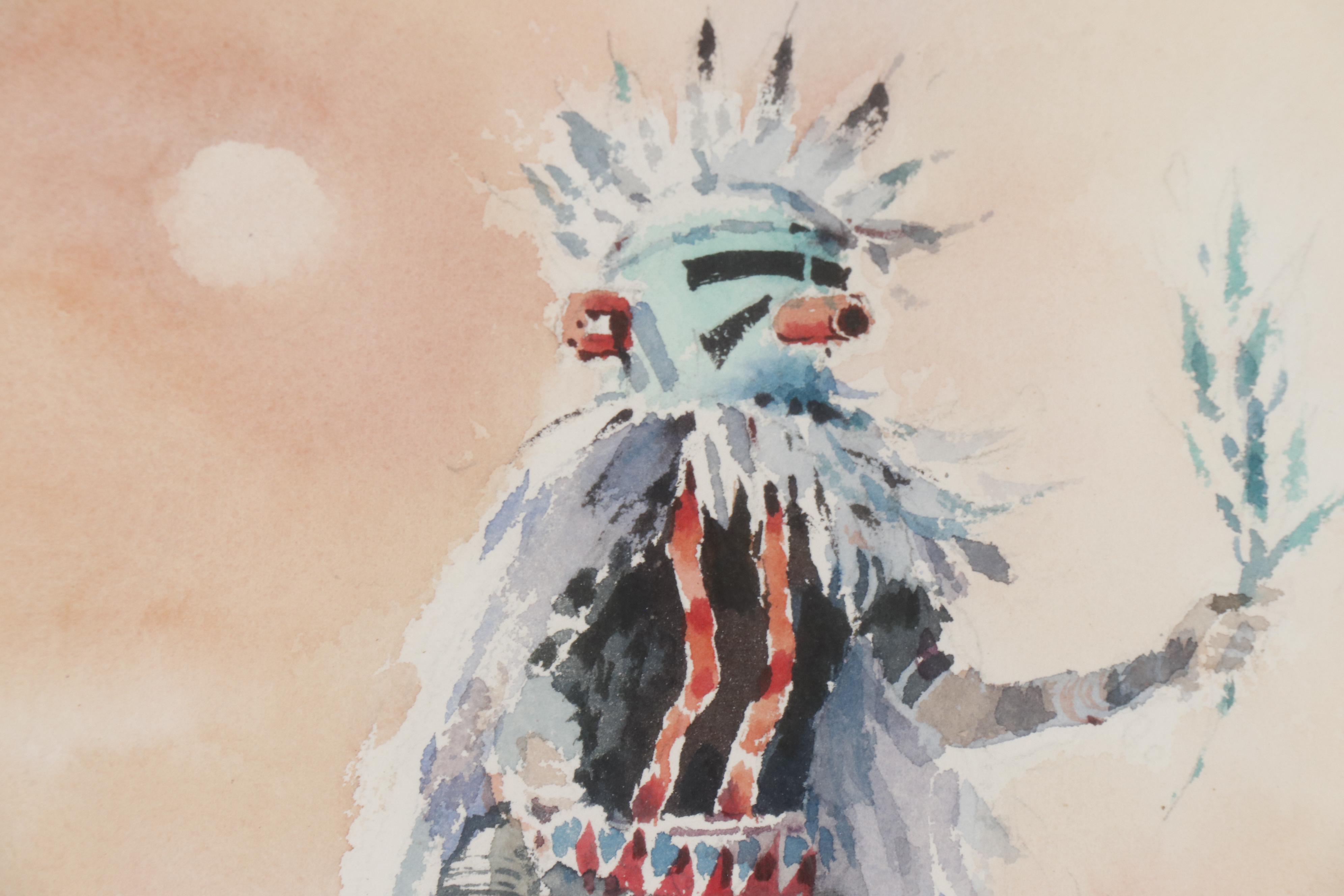 Paul Kuo Figurative Watercolor Painting