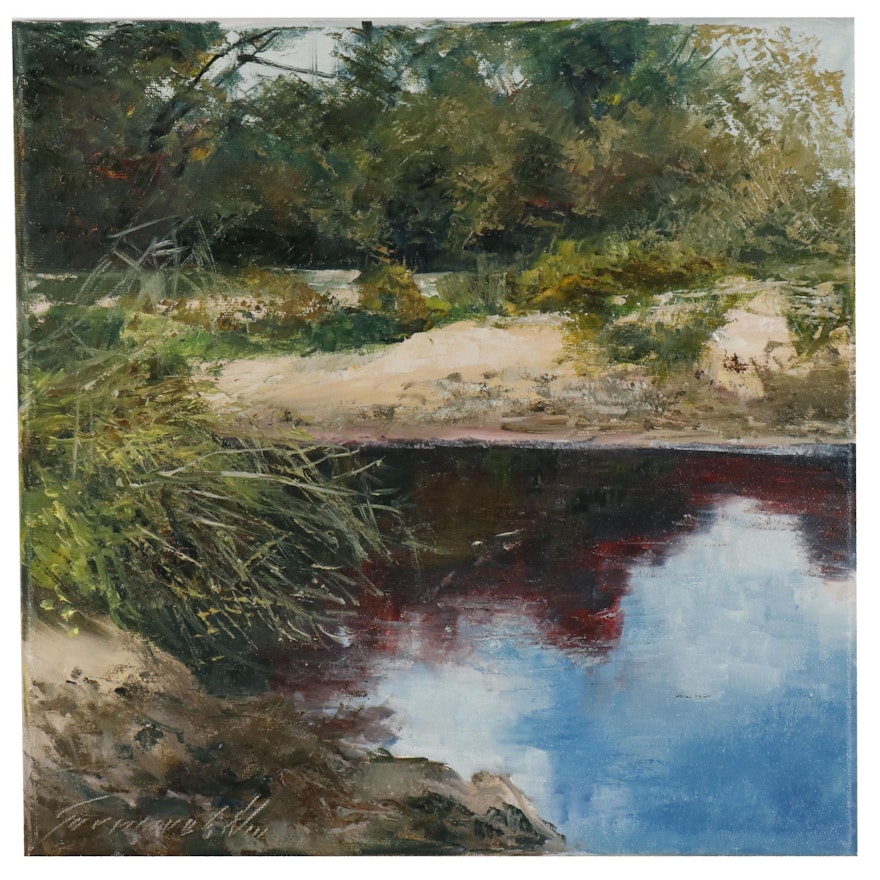 Garncarek Aleksander Landscape Oil Painting