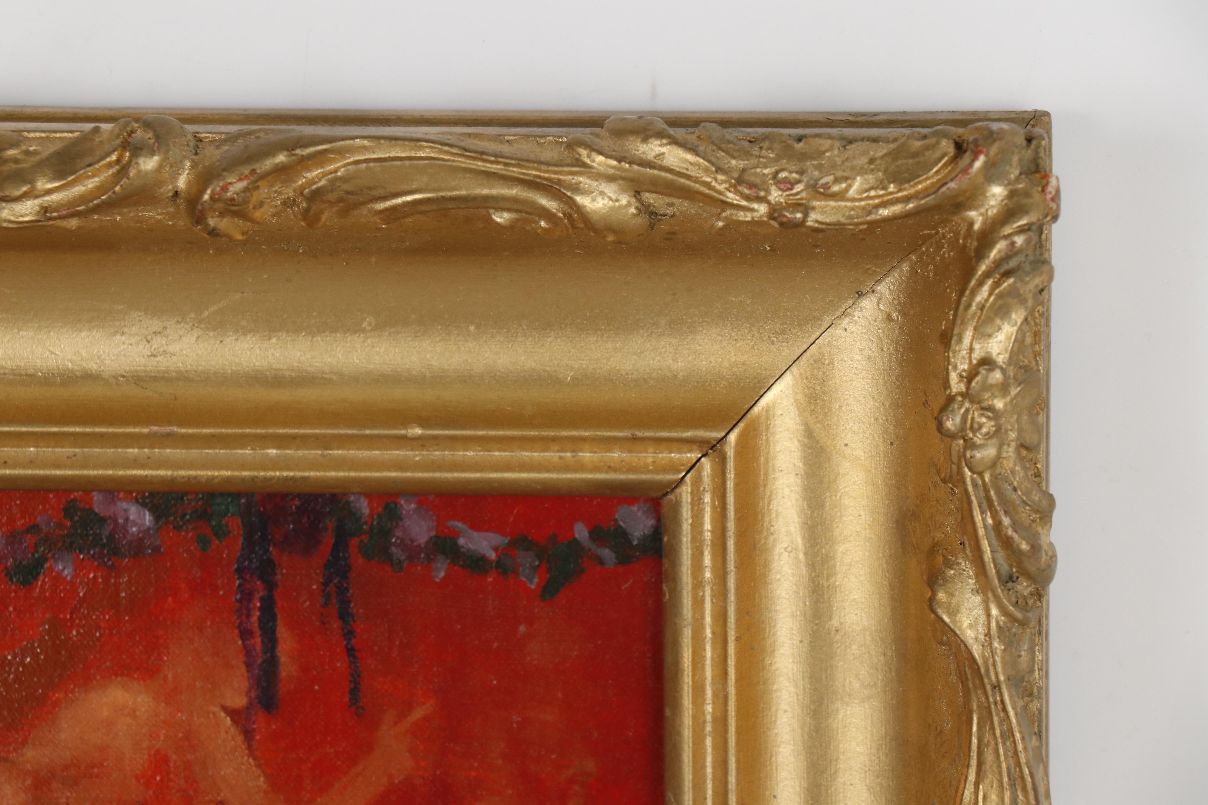 Bruce Erikson Figural Oil Painting "Assuaged"