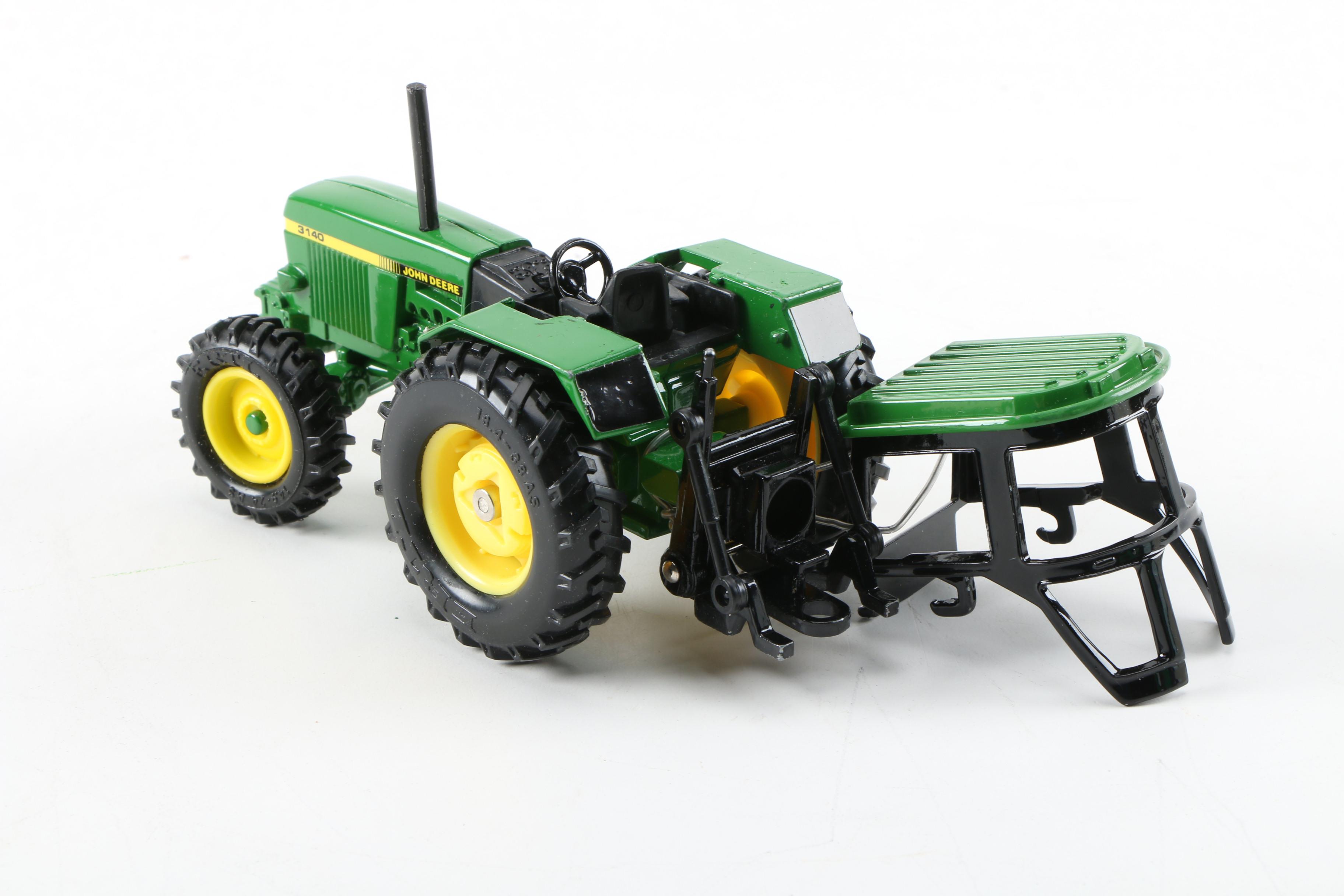 Ertel John Deere Diecast Model Toy Tractors in Original Packaging