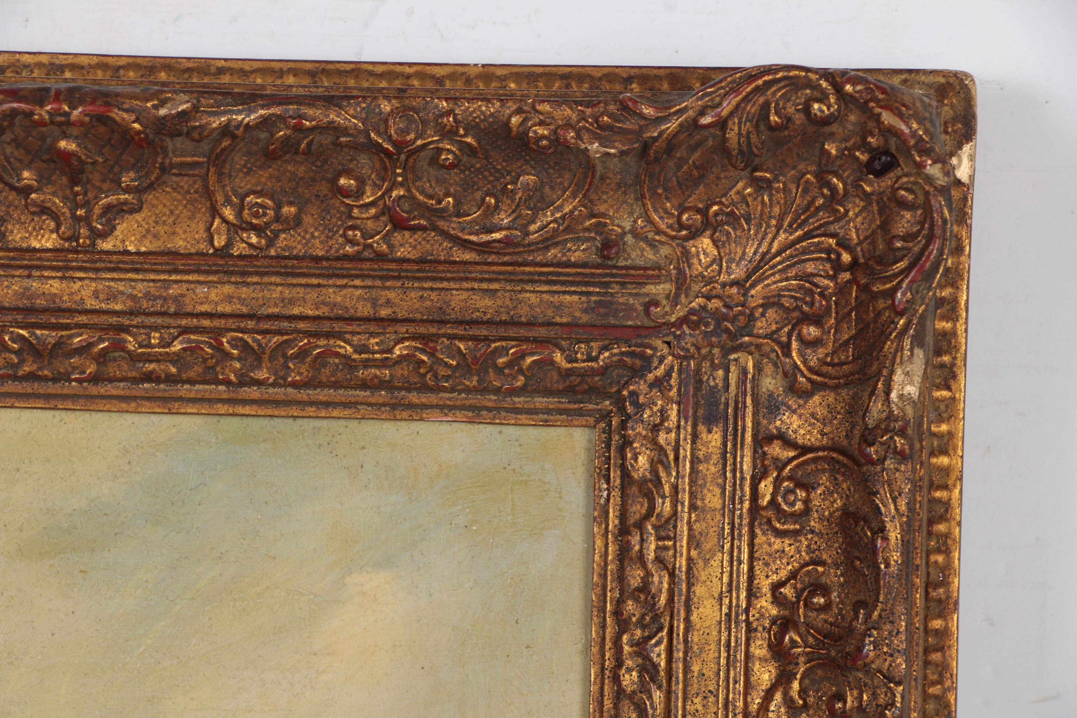 Richard Temple Oil Painting of Hunt Scene