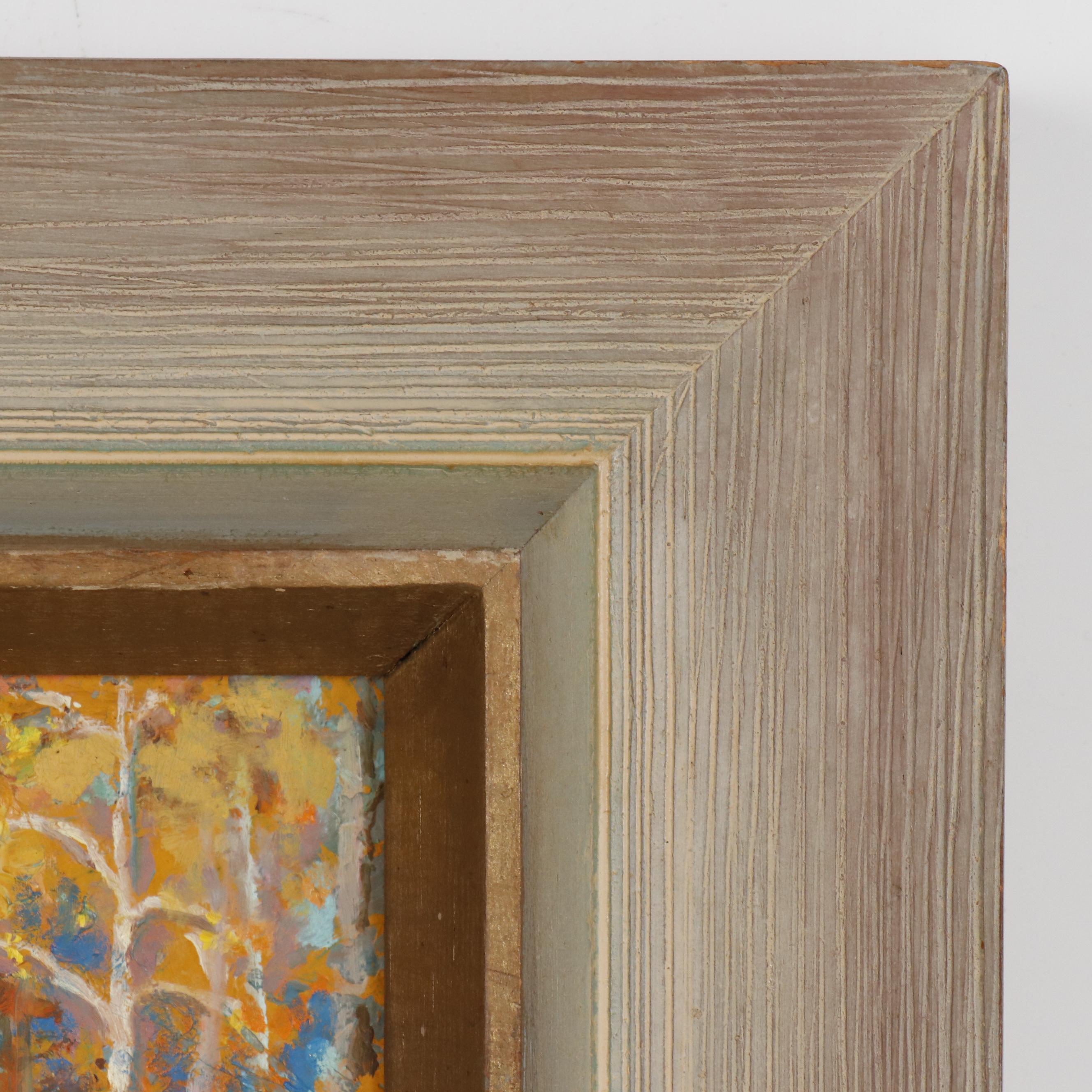 Hellä Broeske-Shattuck Oil Painting "Time of Aspens, New Mexico", 1960