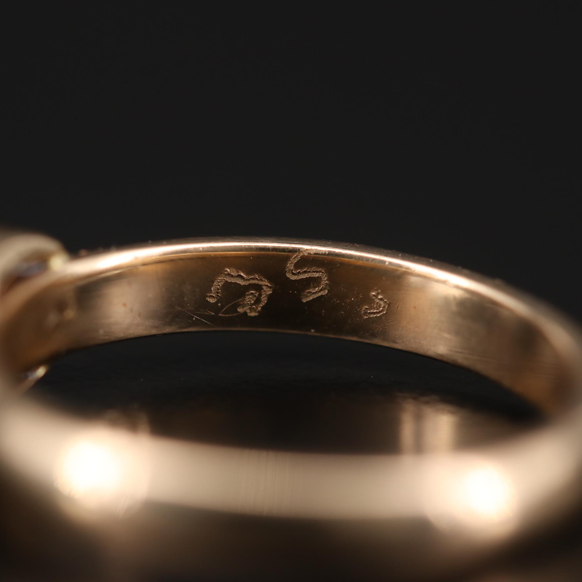 14K Yellow Gold Bezel Set Opal Doublet Ring