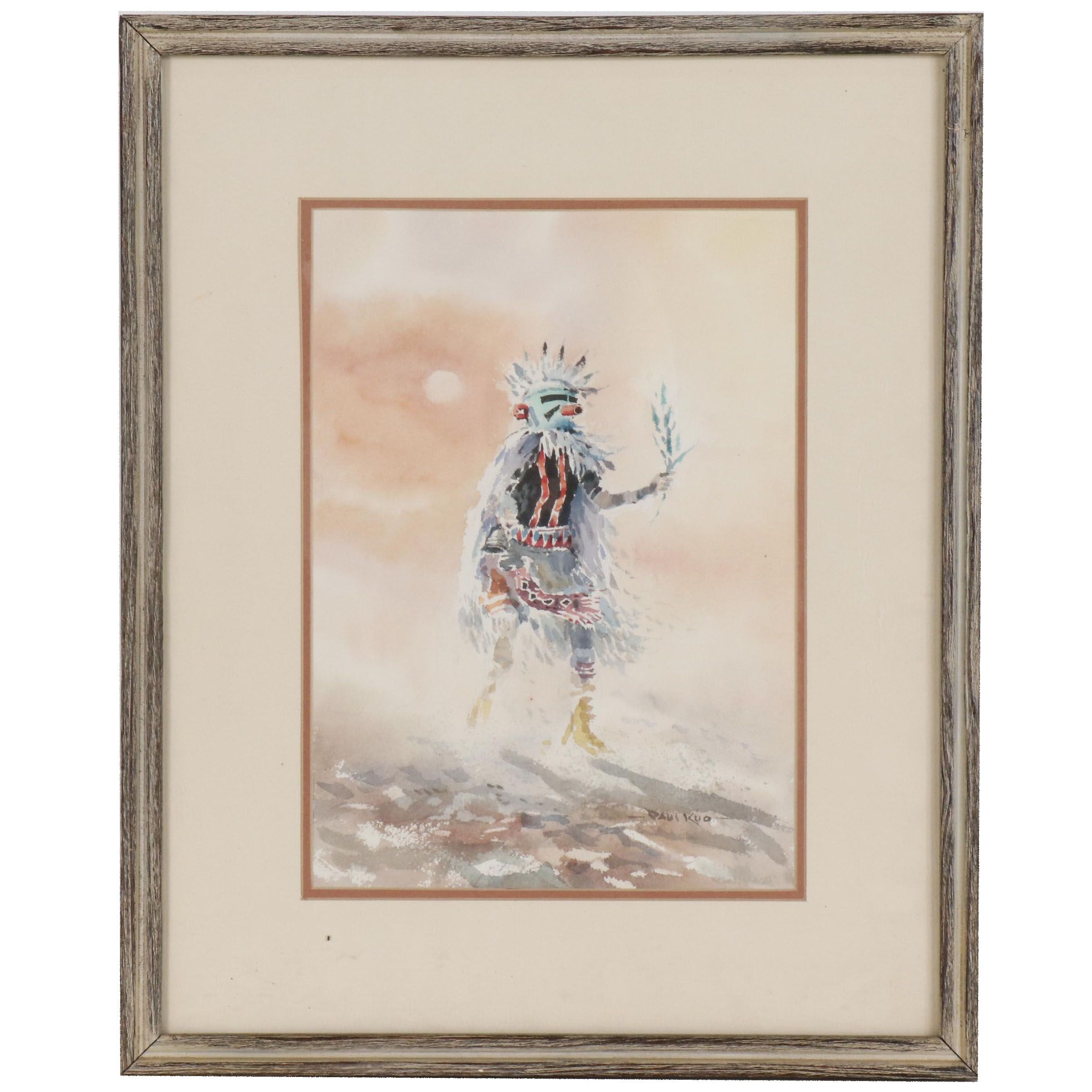 Paul Kuo Figurative Watercolor Painting