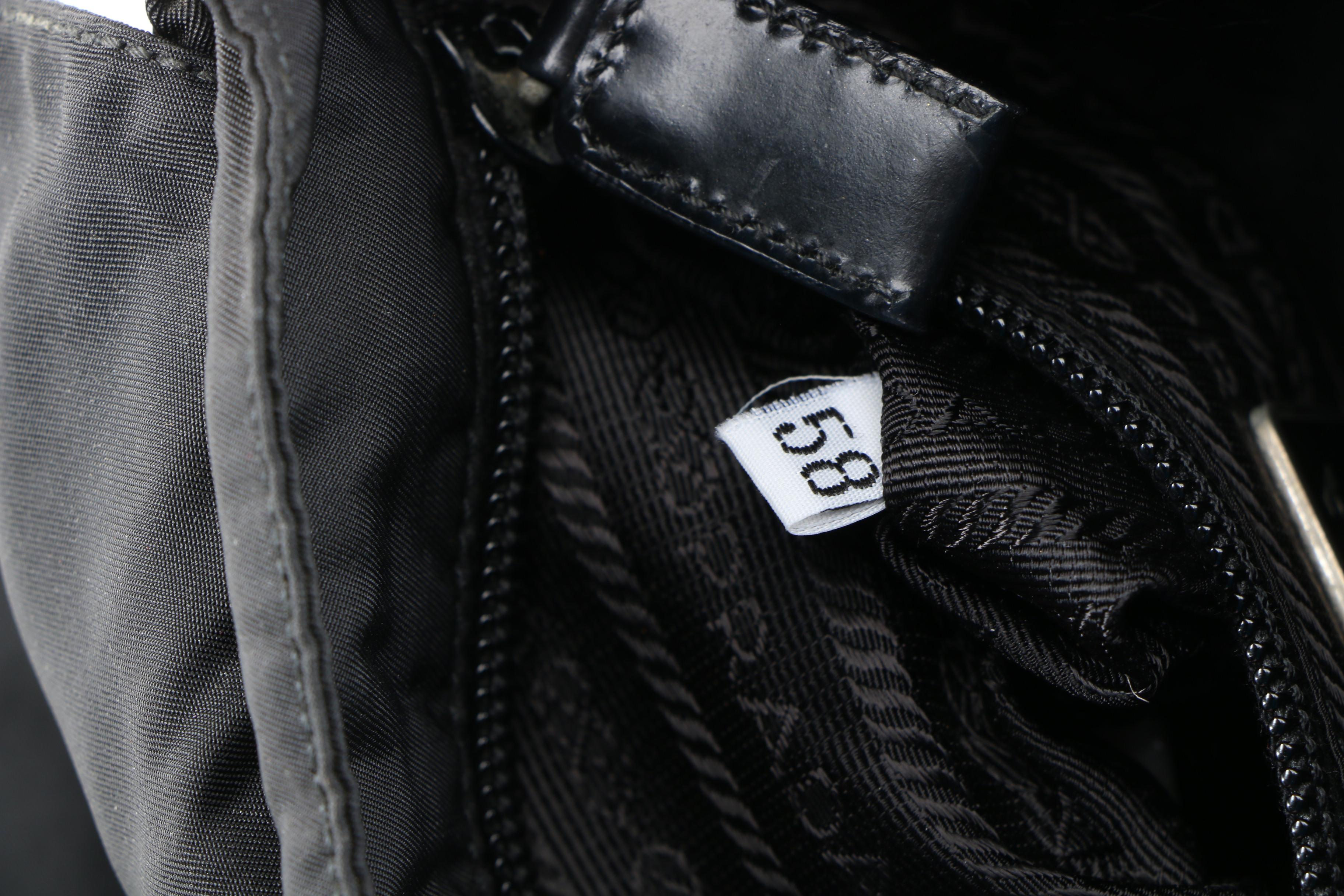 Prada Small Crossbody Bag in Black Tessuto Nylon and Leather