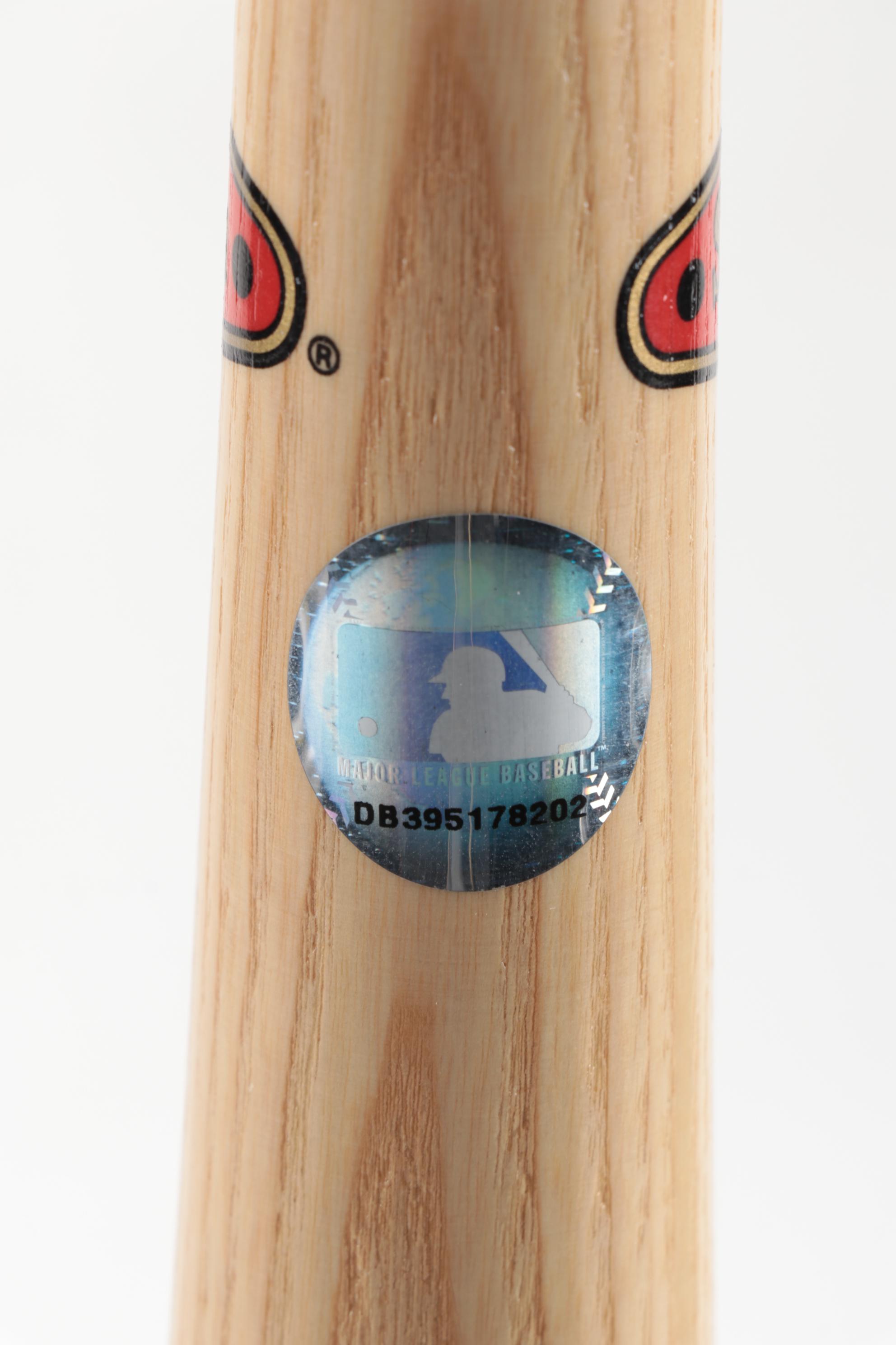 1976 Cincinnati Reds Signed "Word Series Champions" Team Baseball Bat