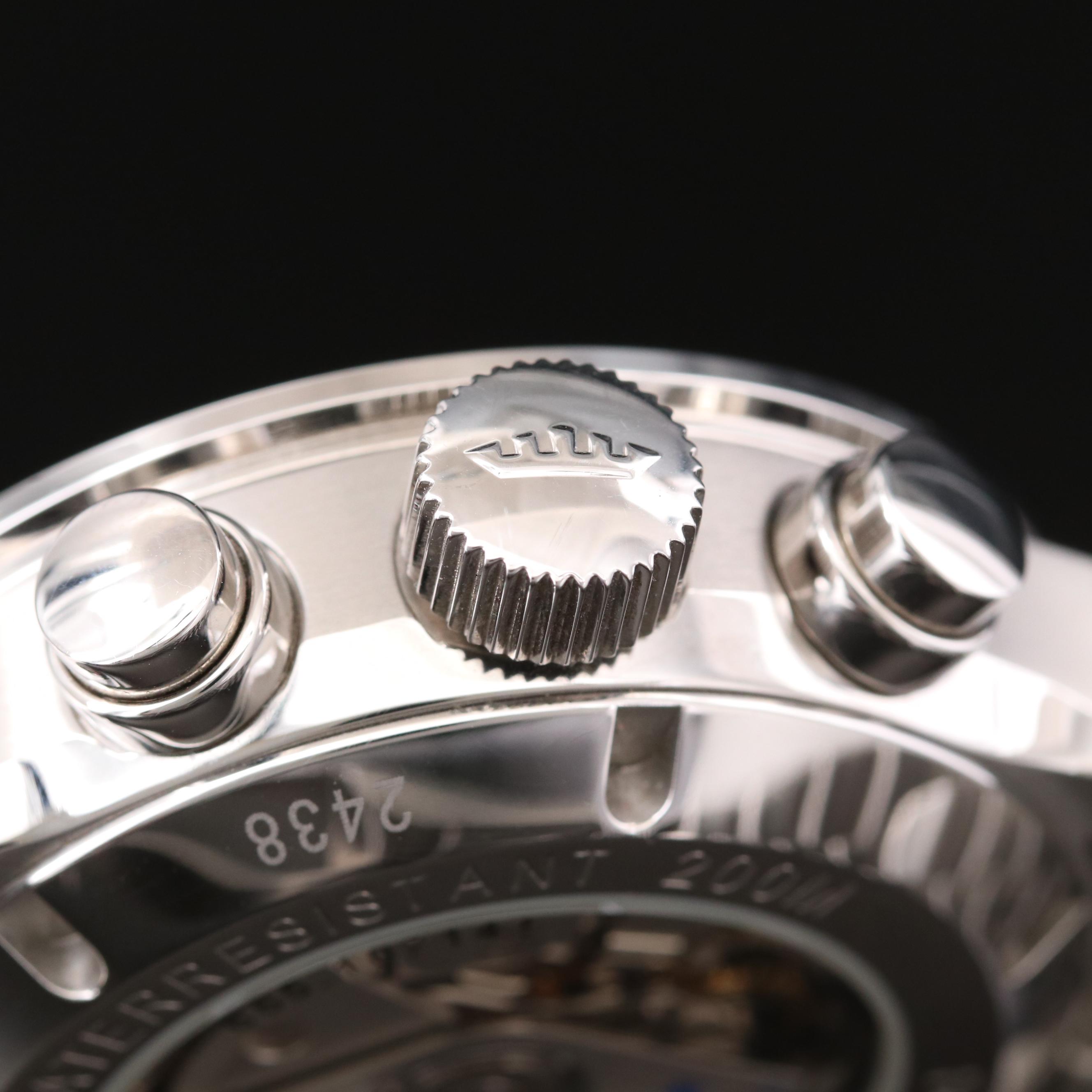 Fortis B - 42 Stratoliner Stainless Steel Automatic Chronograph Watch