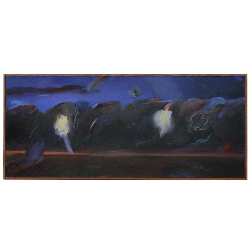 Jerry Aistrup Oil Painting "Minnesota Sky"