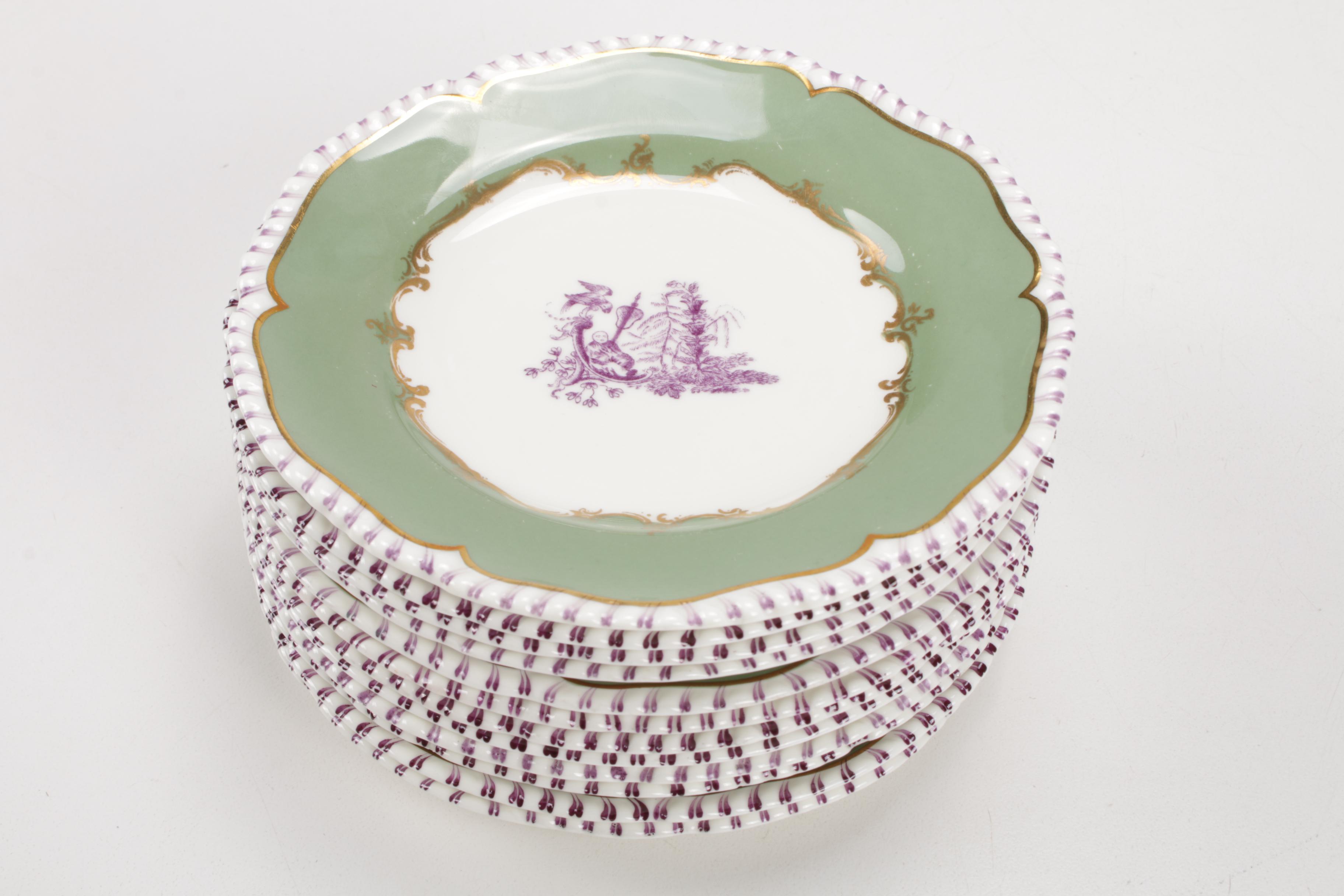 Royal Worchester "Pillament" Bone China Dinnerware