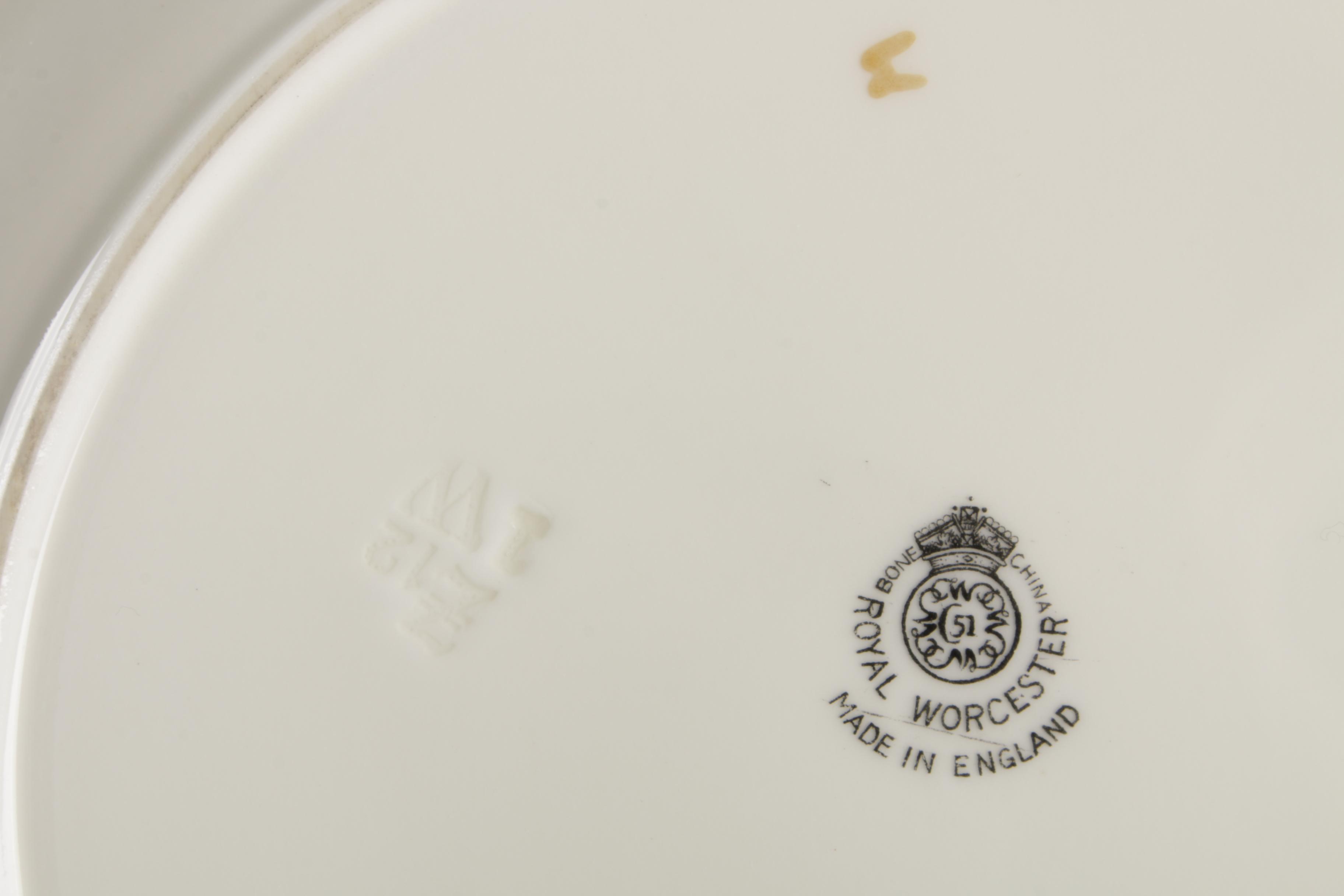 Royal Worchester "Pillament" Bone China Dinnerware
