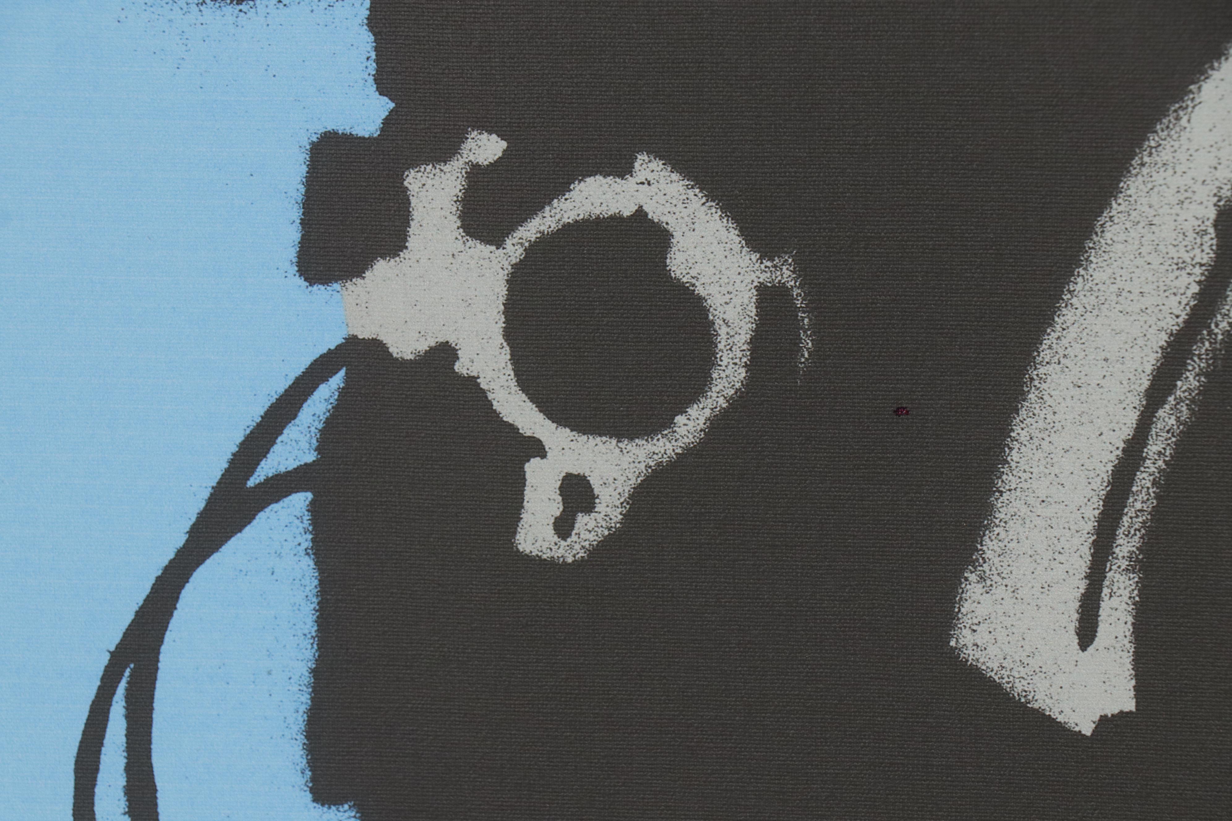 Giclée after Banksy "Smiley Police Trooper"