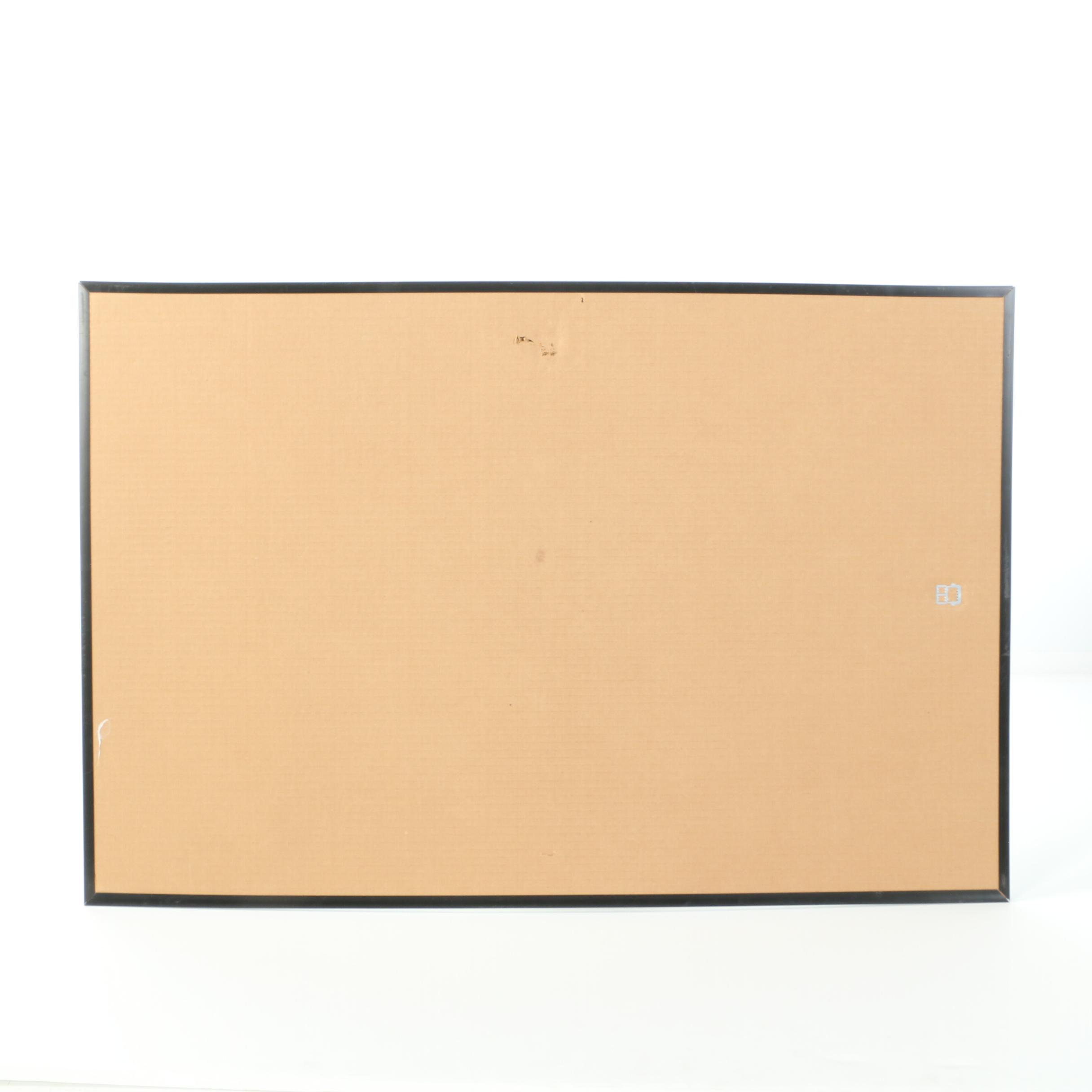 Cincinnati Reds '75 Pennant, '76 Red Bat with Other Baseball Collectibles