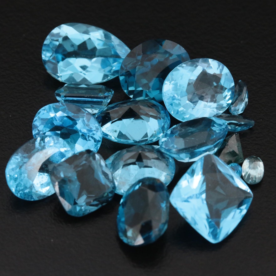 Loose 44.88 CTW Topaz Gemstones