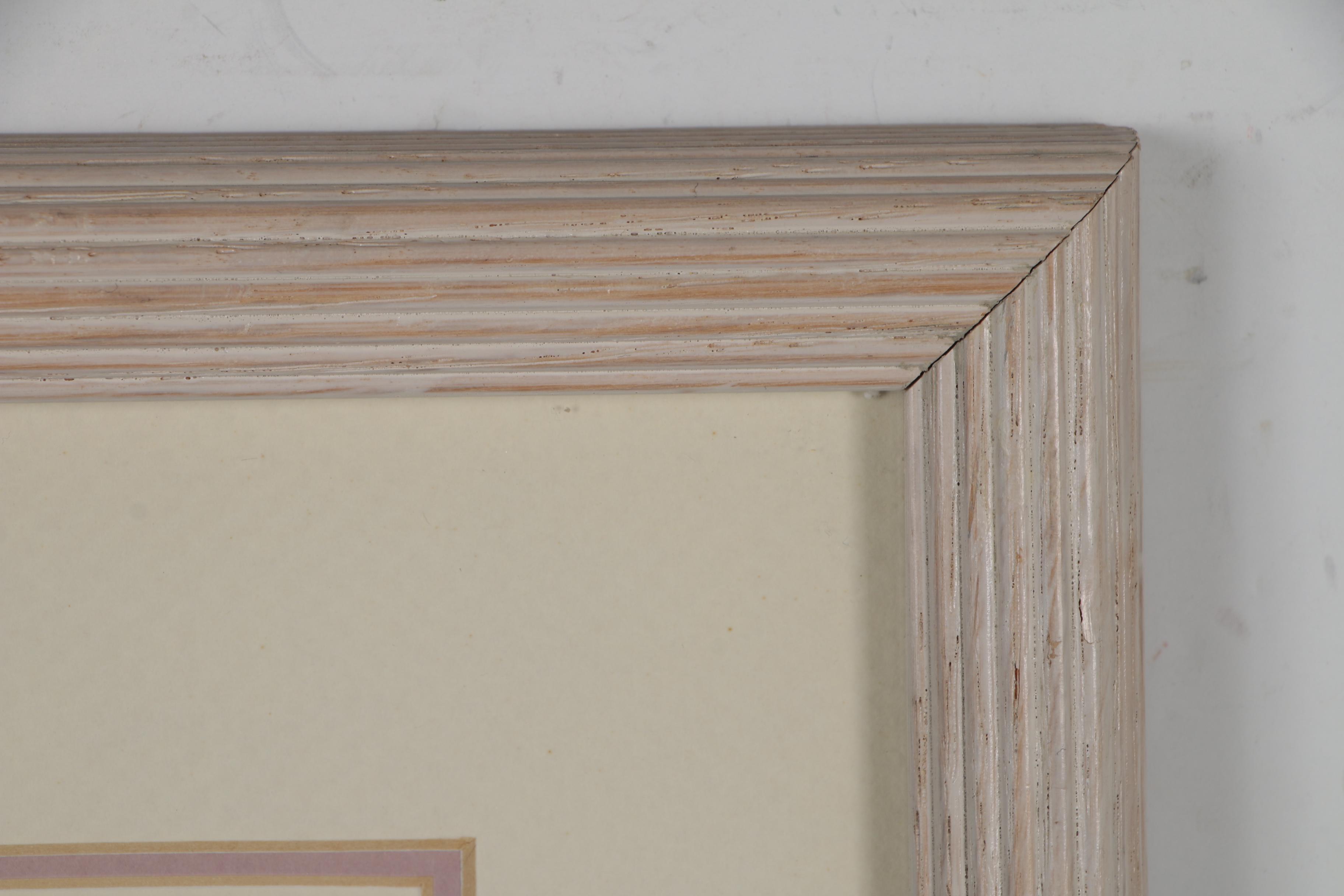 Tori Garretson Watercolor Painting of Native American Figures