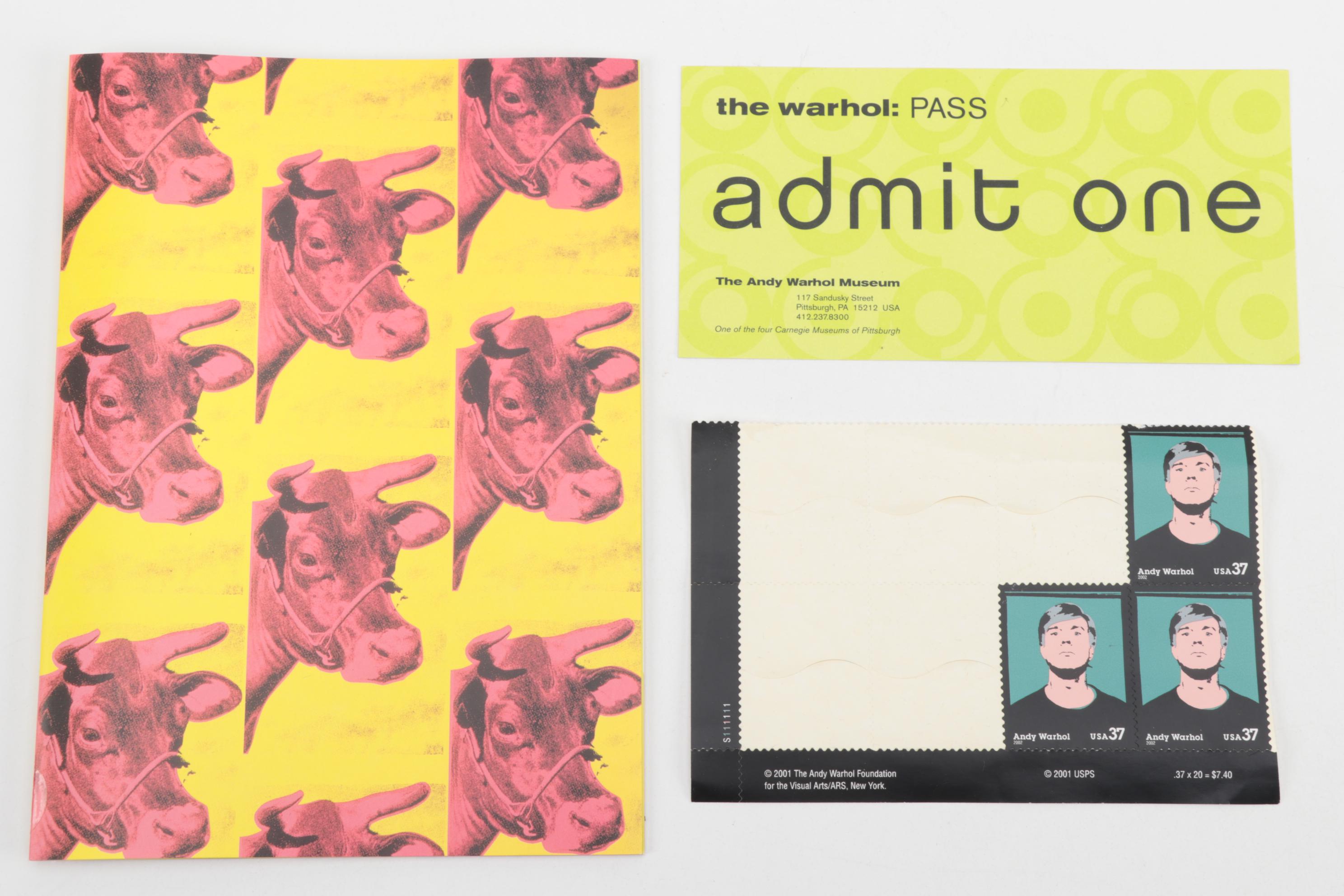 Andy Warhol "Pop Box" By Chronicle Books and U.S. Postage Stamps