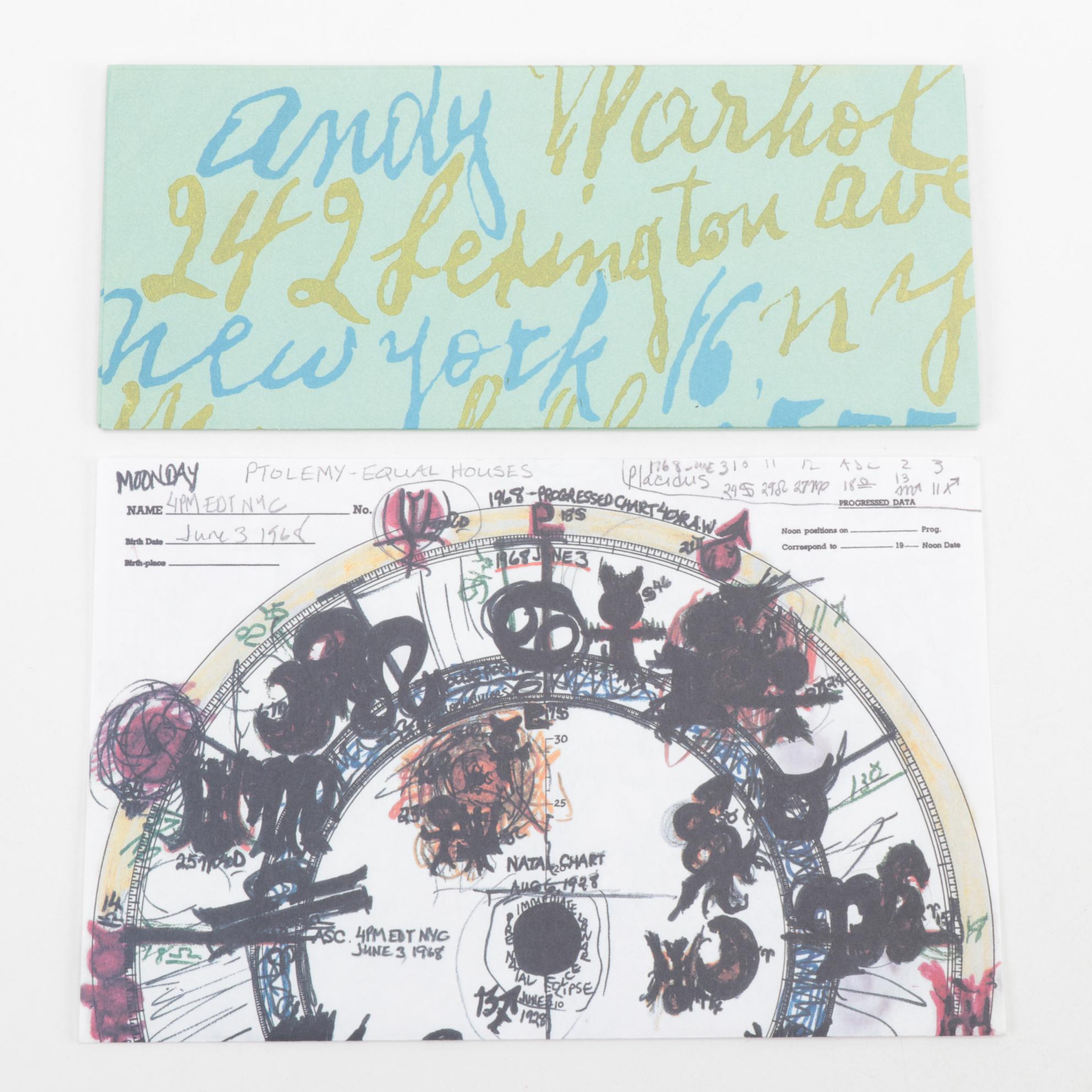 Andy Warhol "Pop Box" By Chronicle Books and U.S. Postage Stamps