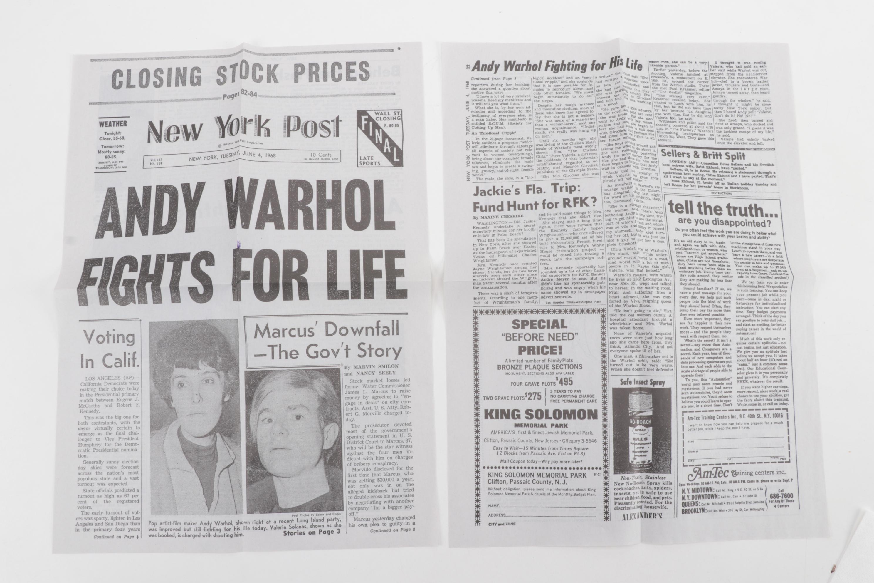 Andy Warhol "Pop Box" By Chronicle Books and U.S. Postage Stamps