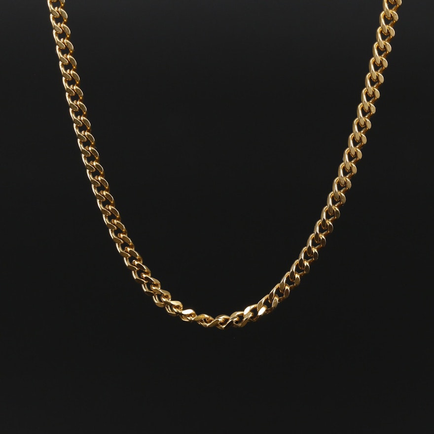 Curb Chain Link Necklace