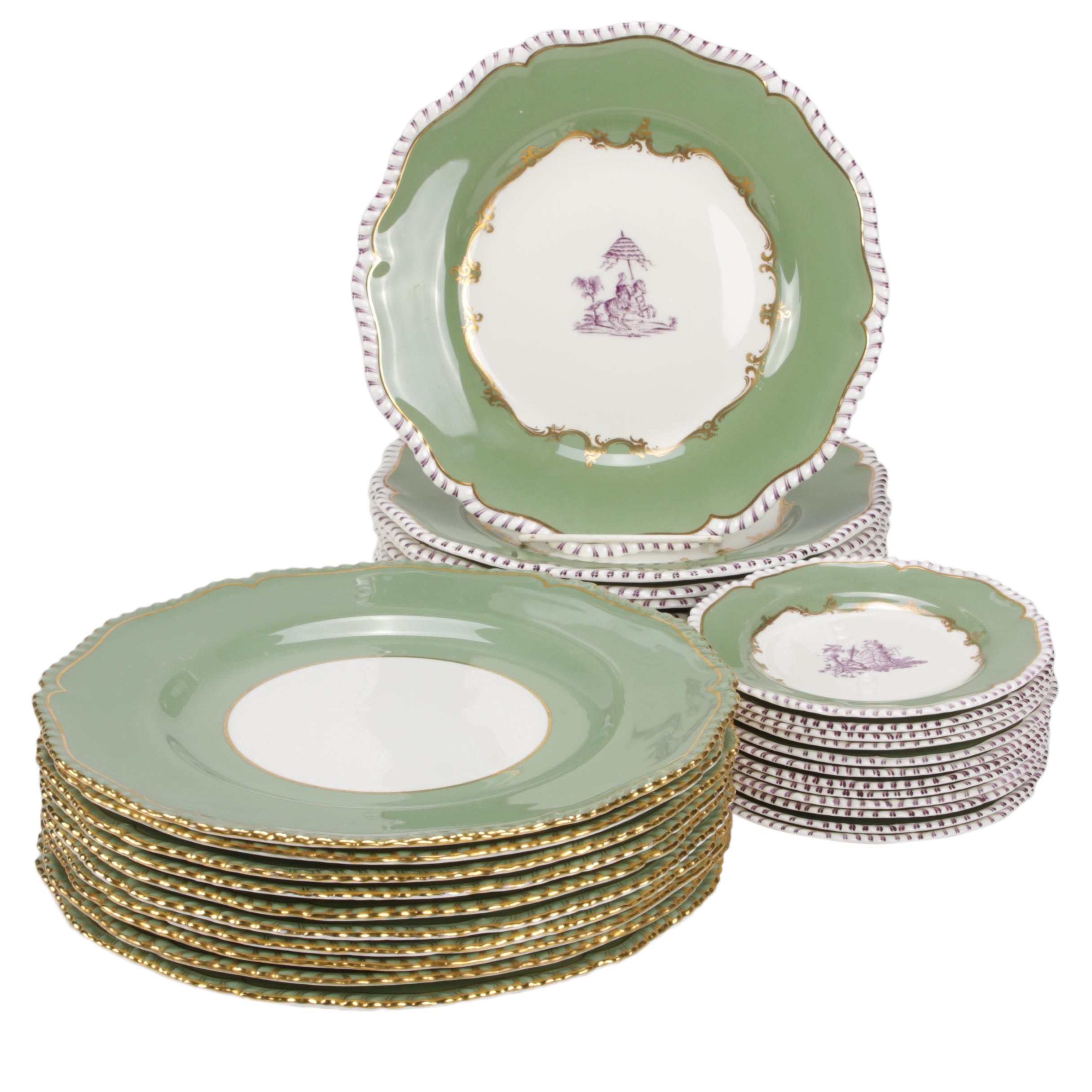 Royal Worchester "Pillament" Bone China Dinnerware