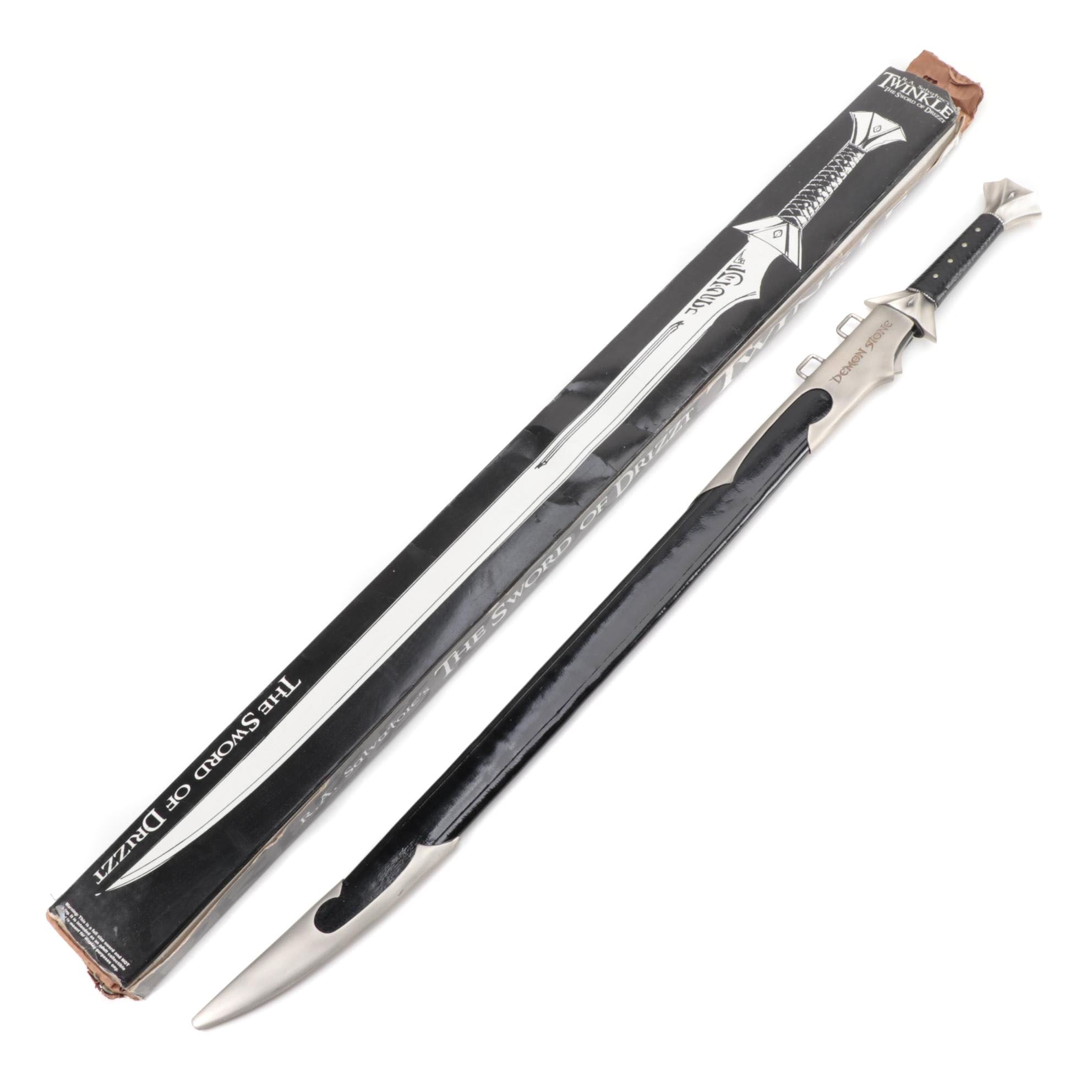 R.A. Salvatore's Twinkle "The Sword of Drizzt" Demon Stone in Original Packaging