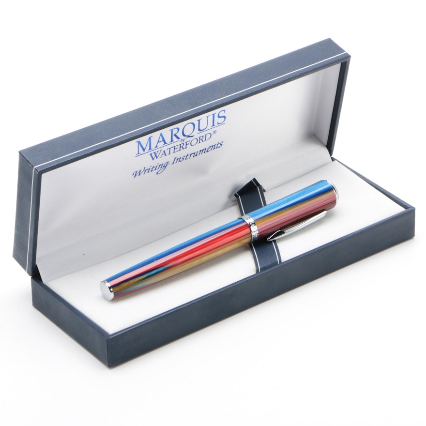 Marquis by Waterford "Arista Prism" Rollerball Pen in Rainbow