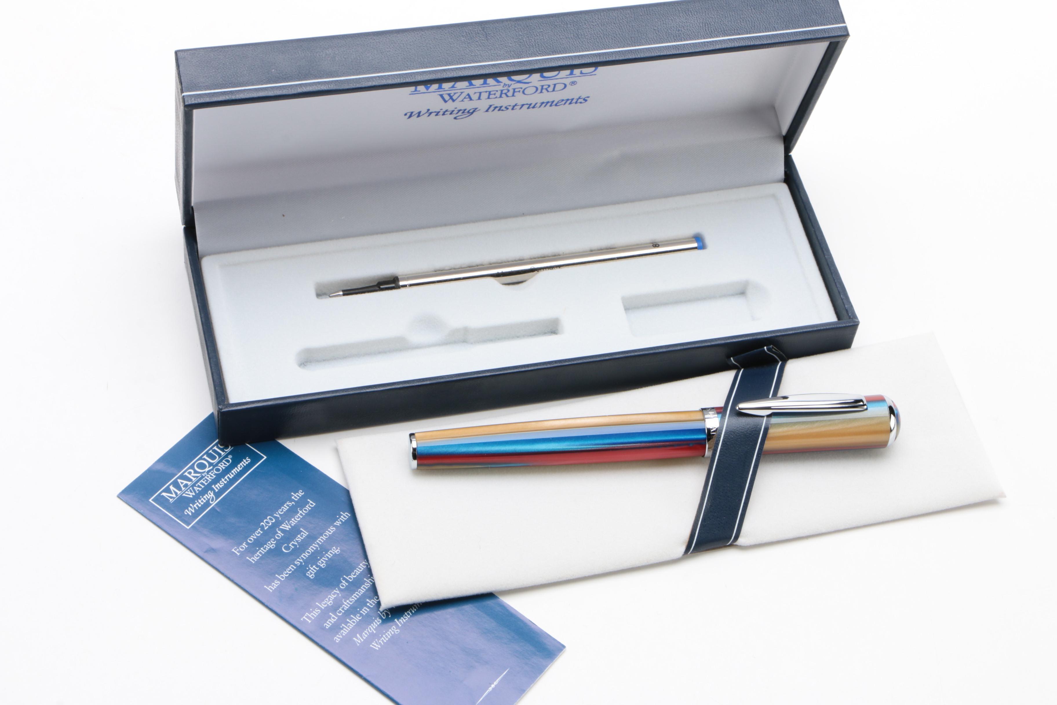 Marquis by Waterford "Arista Prism" Rollerball Pen in Rainbow