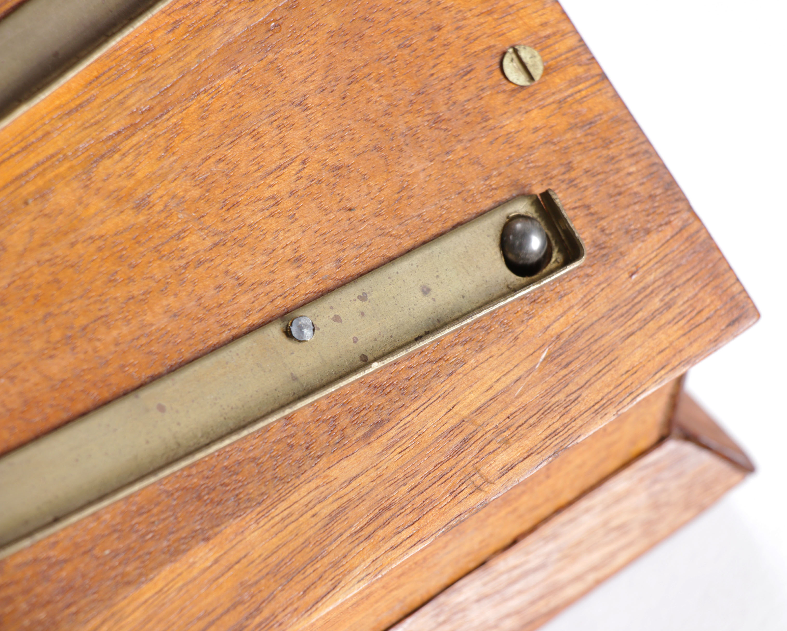Wooden Rolling Ball Machine Clock, 20th Century