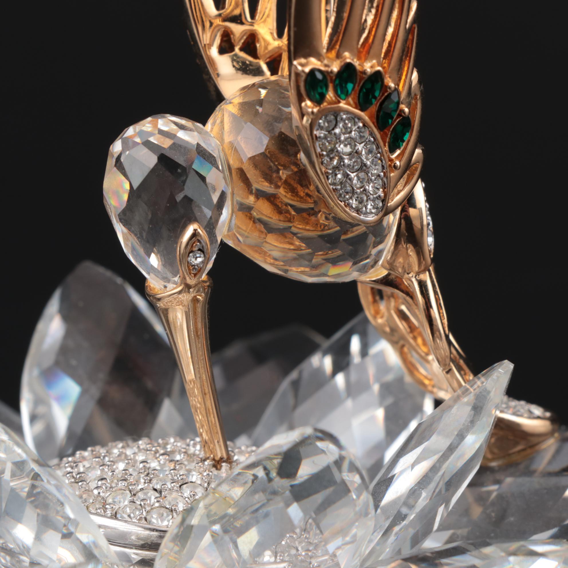 Swarovski Crystal "Hummingbird in Flight" Figurine, 1985–1988