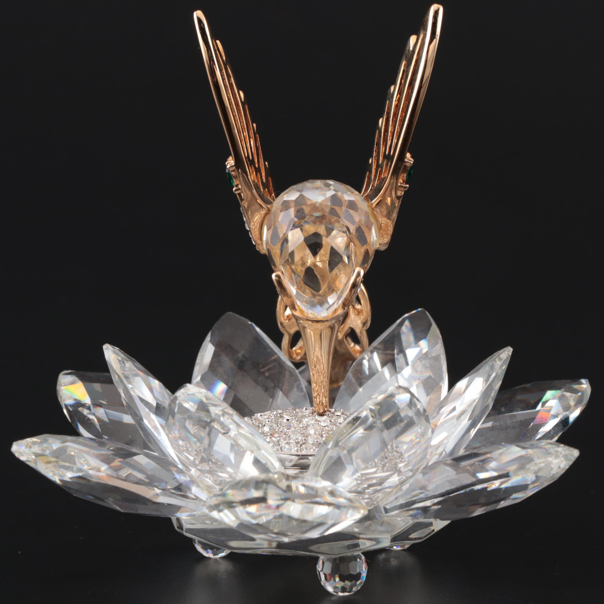 Swarovski Crystal "Hummingbird in Flight" Figurine, 1985–1988