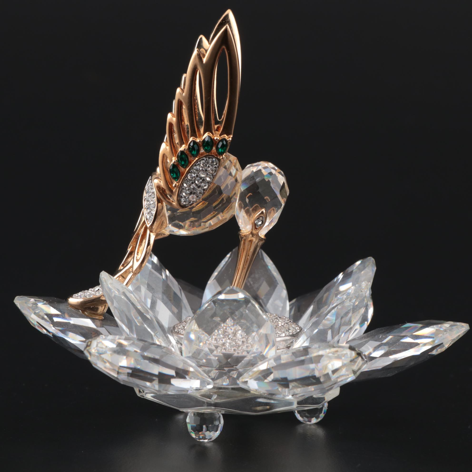 Swarovski Crystal "Hummingbird in Flight" Figurine, 1985–1988