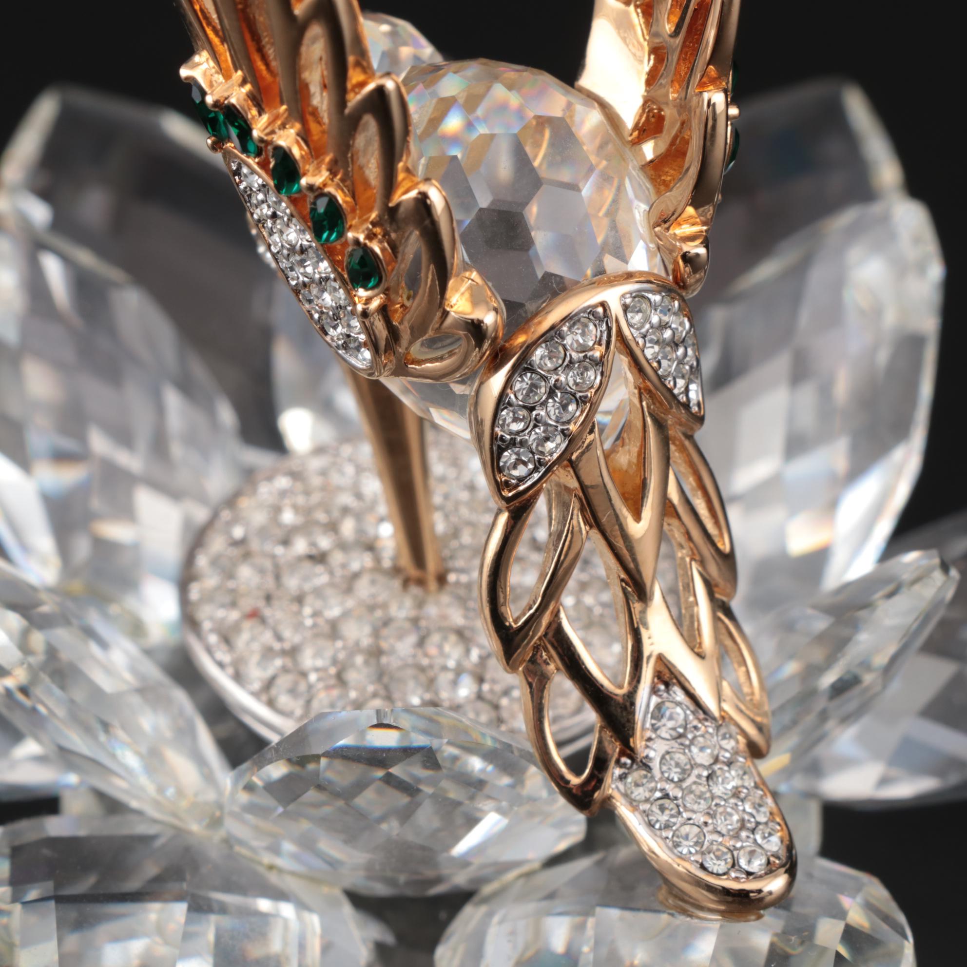 Swarovski Crystal "Hummingbird in Flight" Figurine, 1985–1988