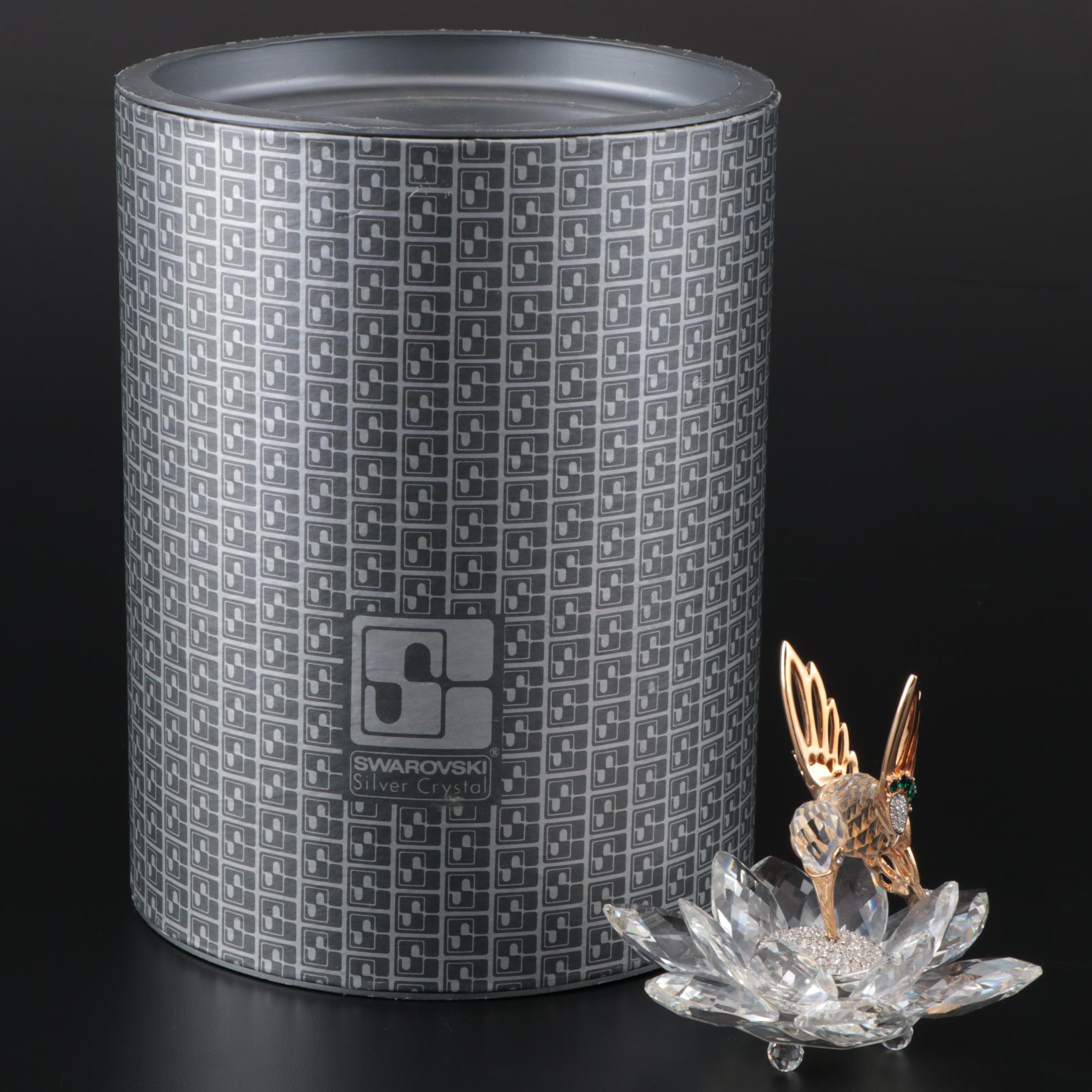 Swarovski Crystal "Hummingbird in Flight" Figurine, 1985–1988