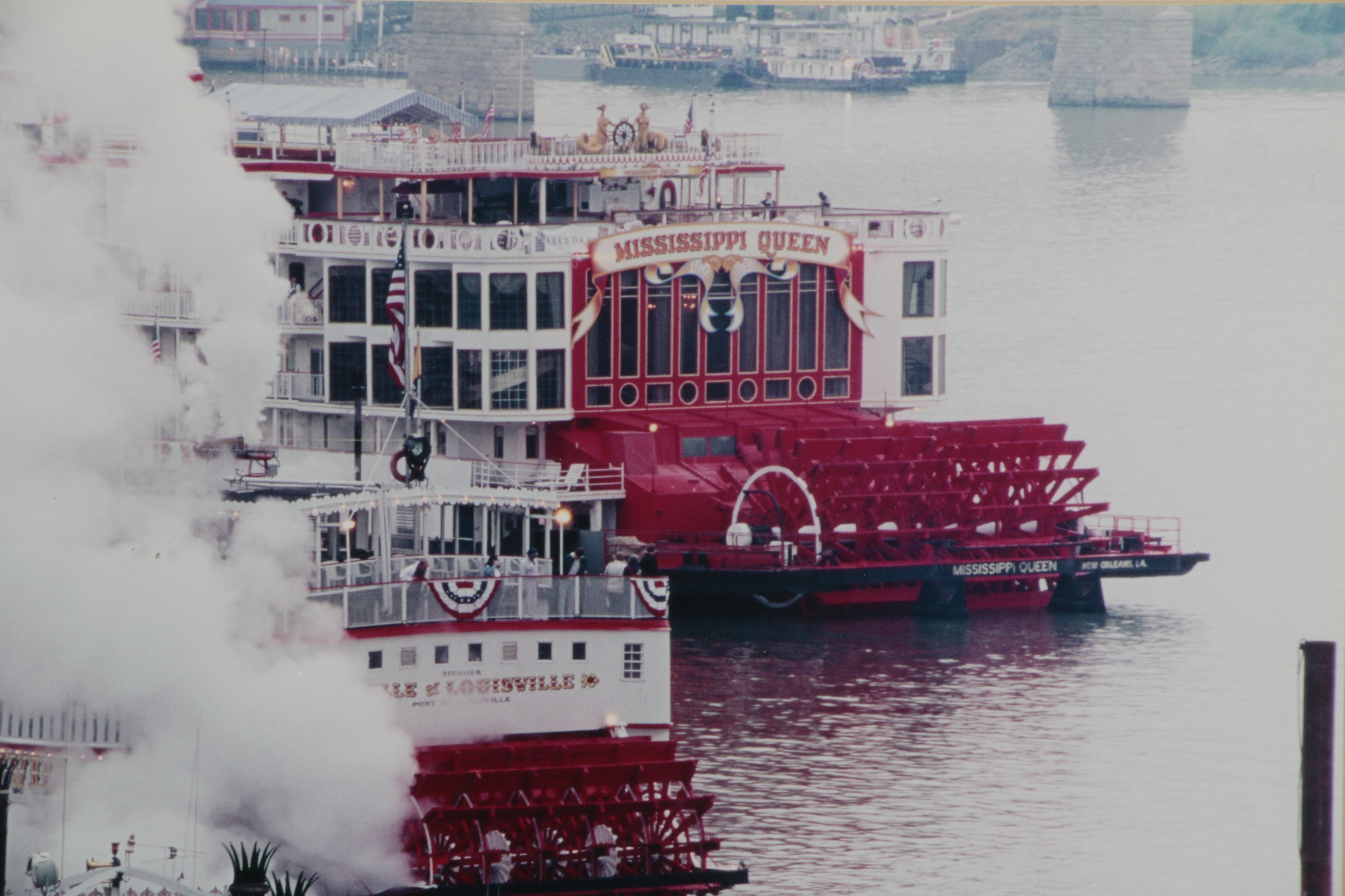 Cincinnati Tall Stacks Riverboat Festival Chromogenic Color Photograph