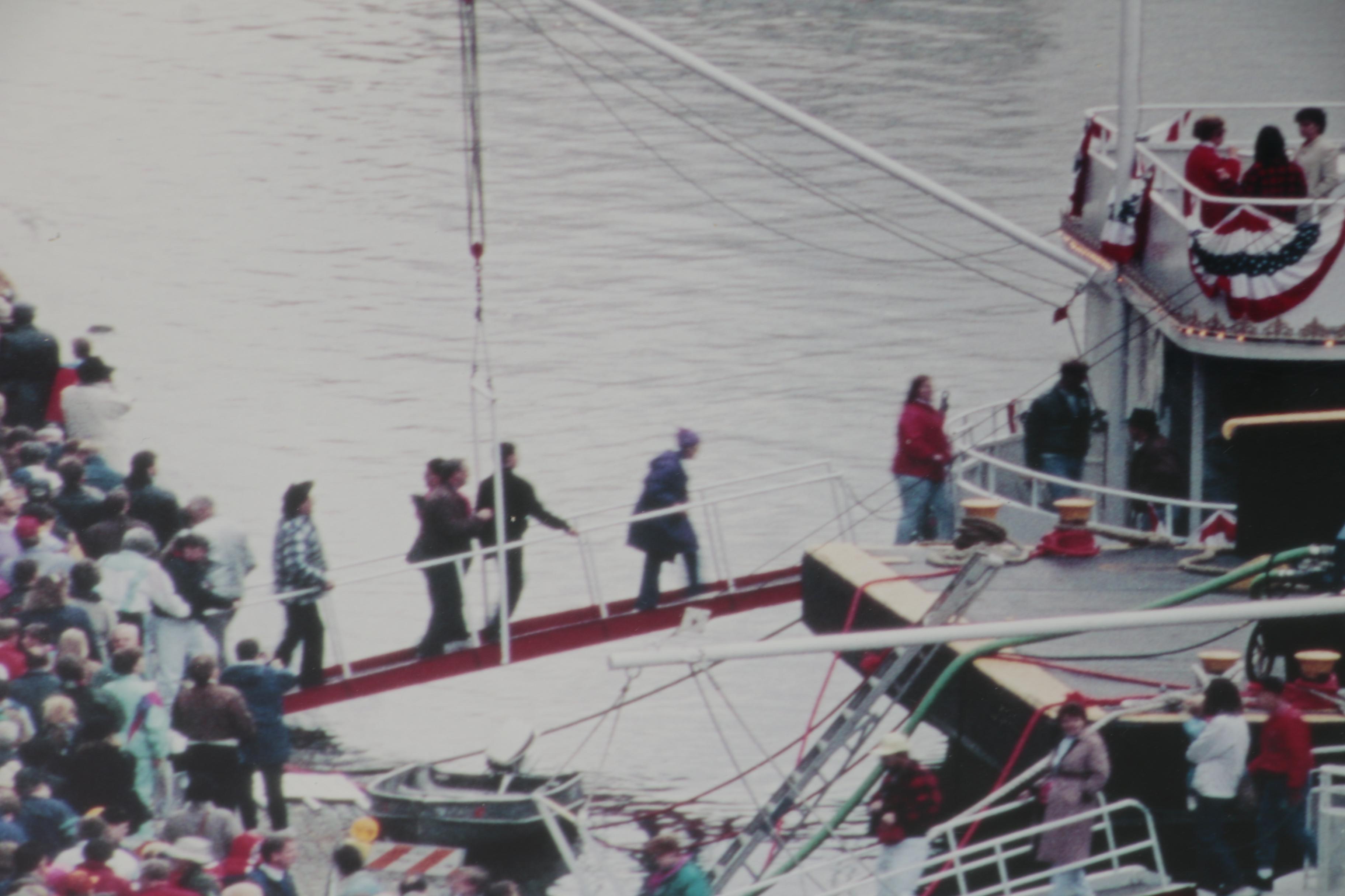 Cincinnati Tall Stacks Riverboat Festival Chromogenic Color Photograph