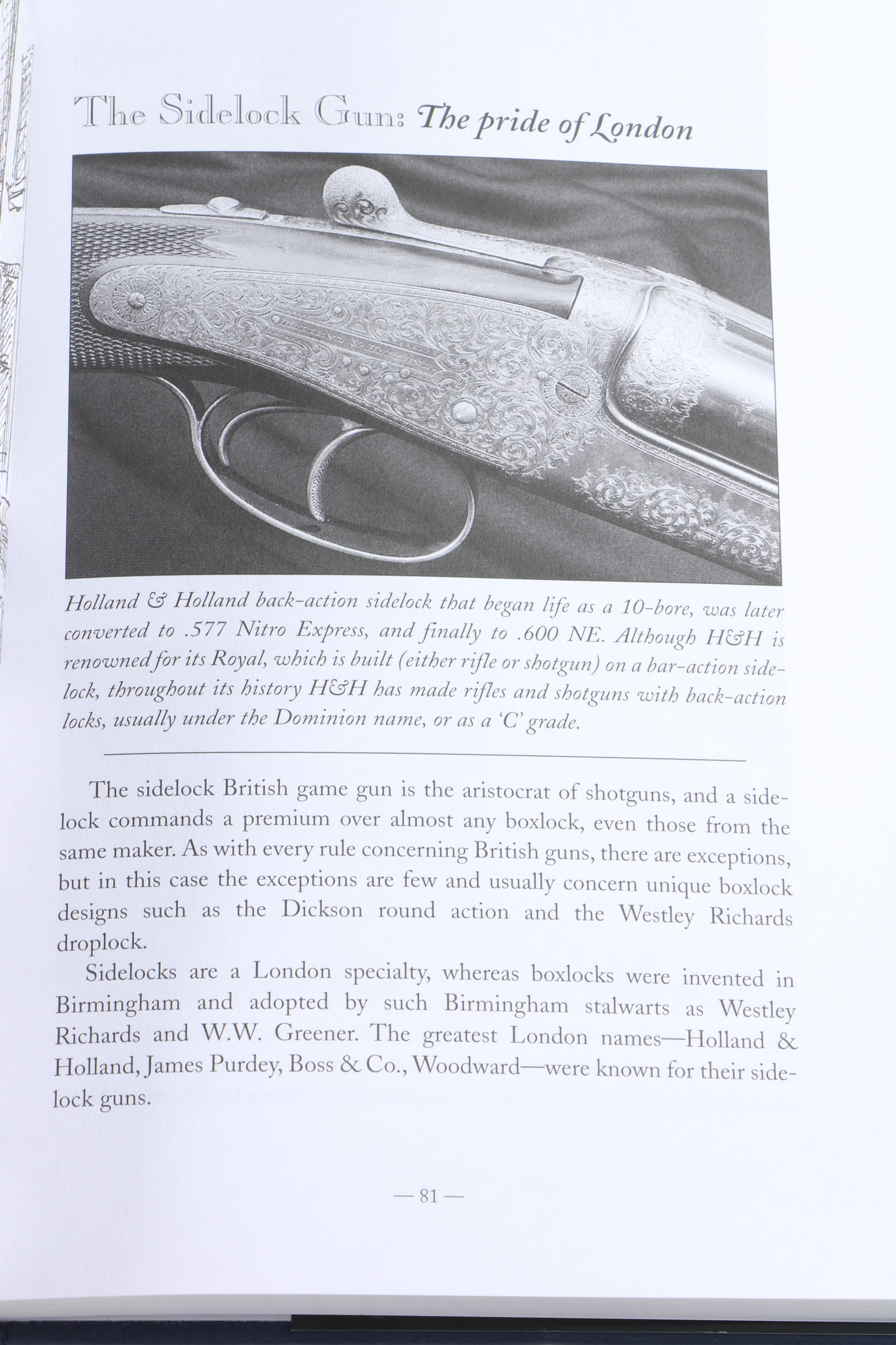 First Edition "British Gunmakers: III" and "Vintage British Shotguns"