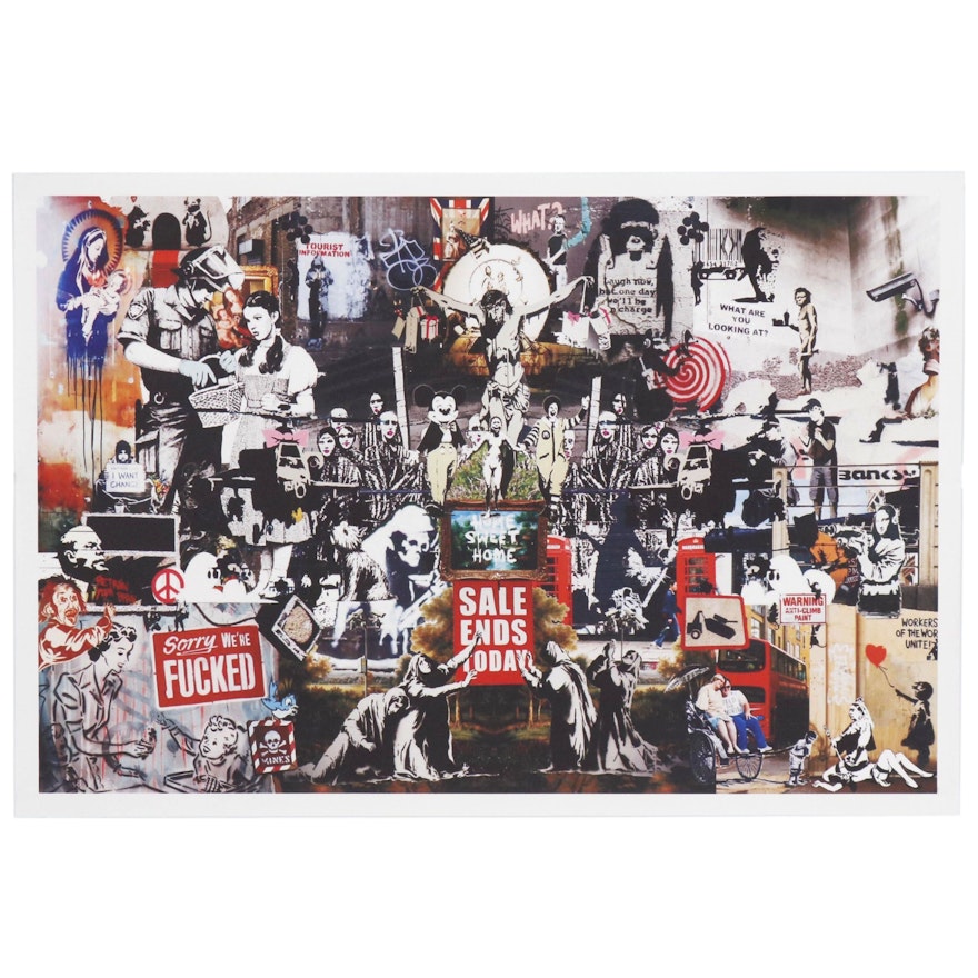 Giclée Collage after Banksy