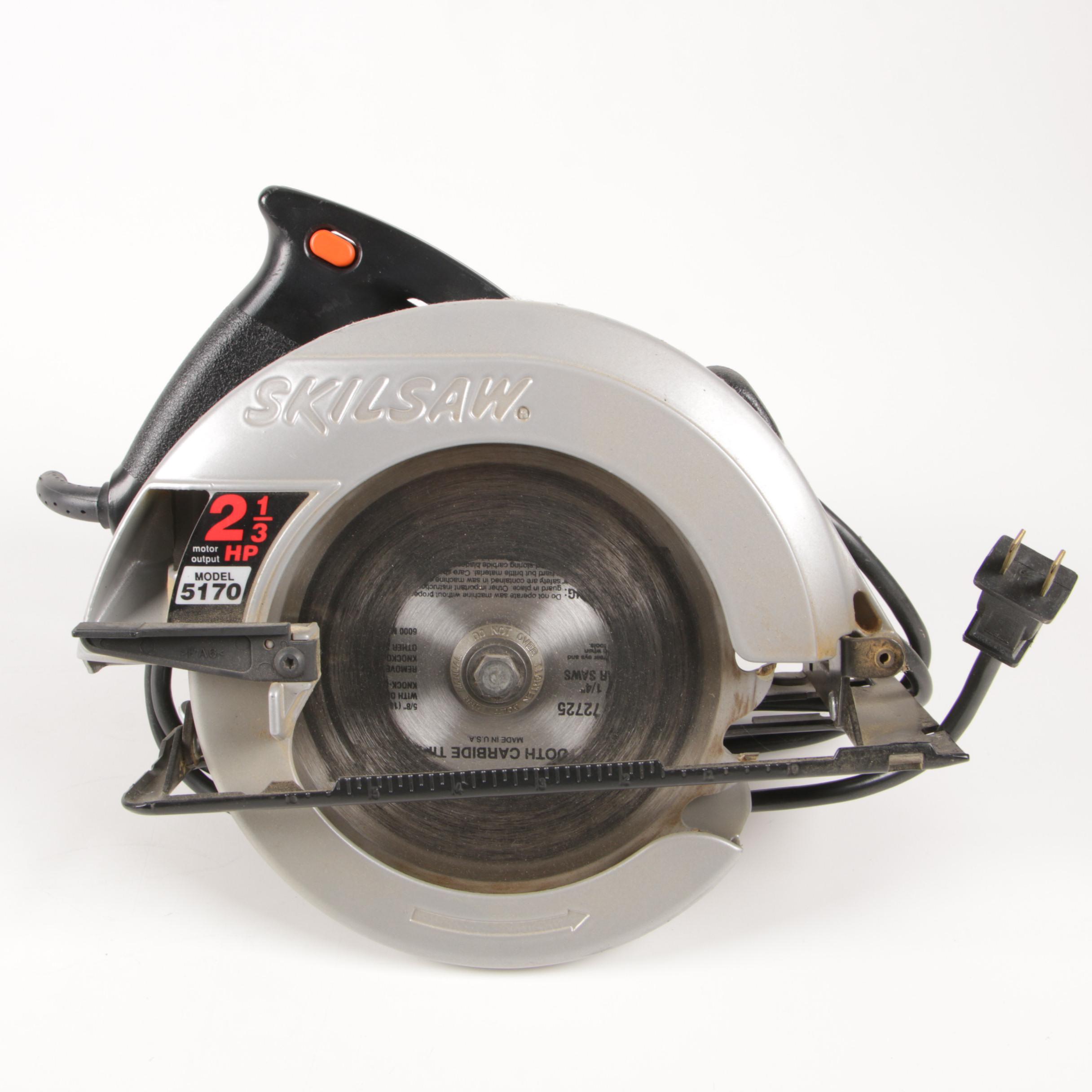 Skilsaw 7.25" and Porter-Cable "Guild-6" Circular Saws