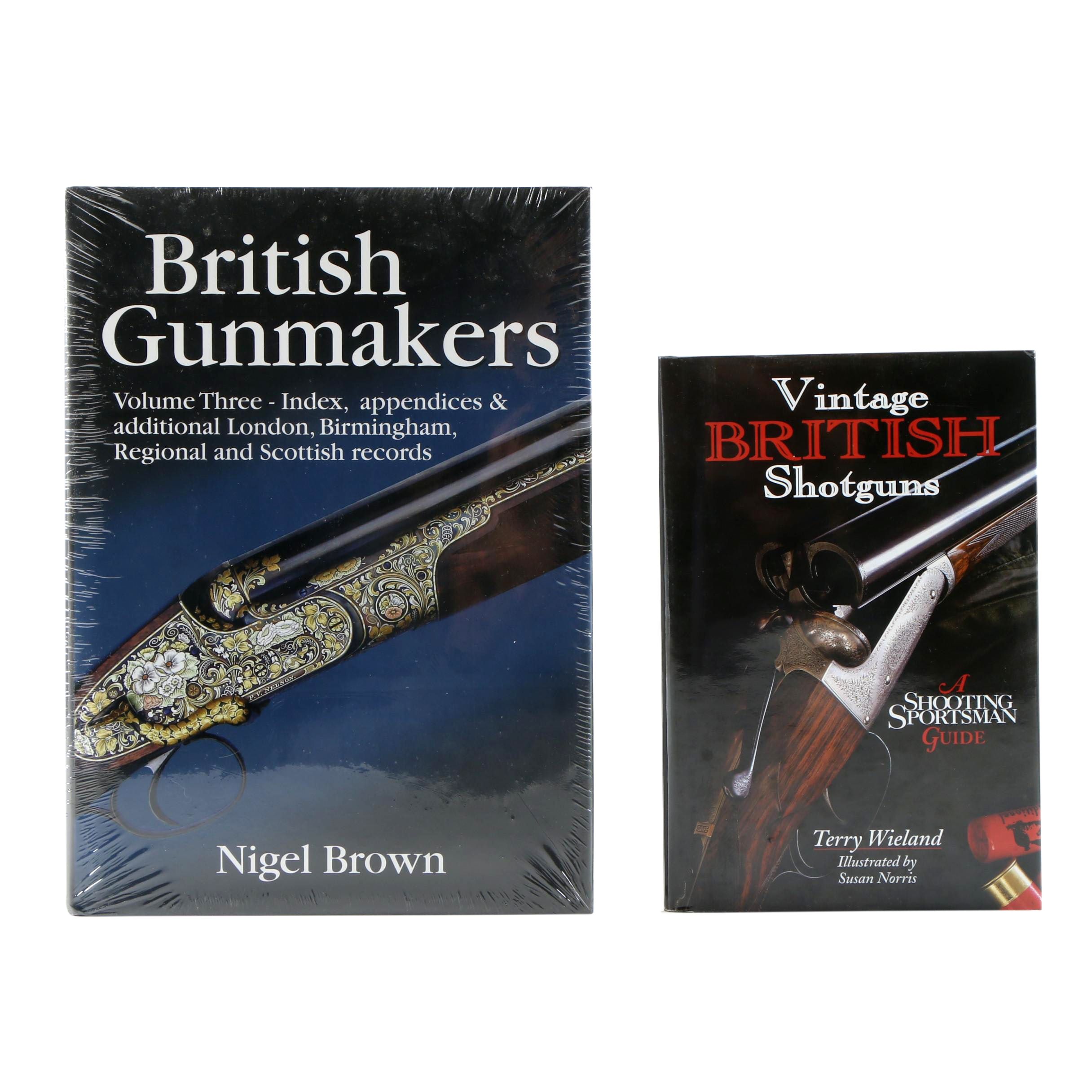 First Edition "British Gunmakers: III" and "Vintage British Shotguns"