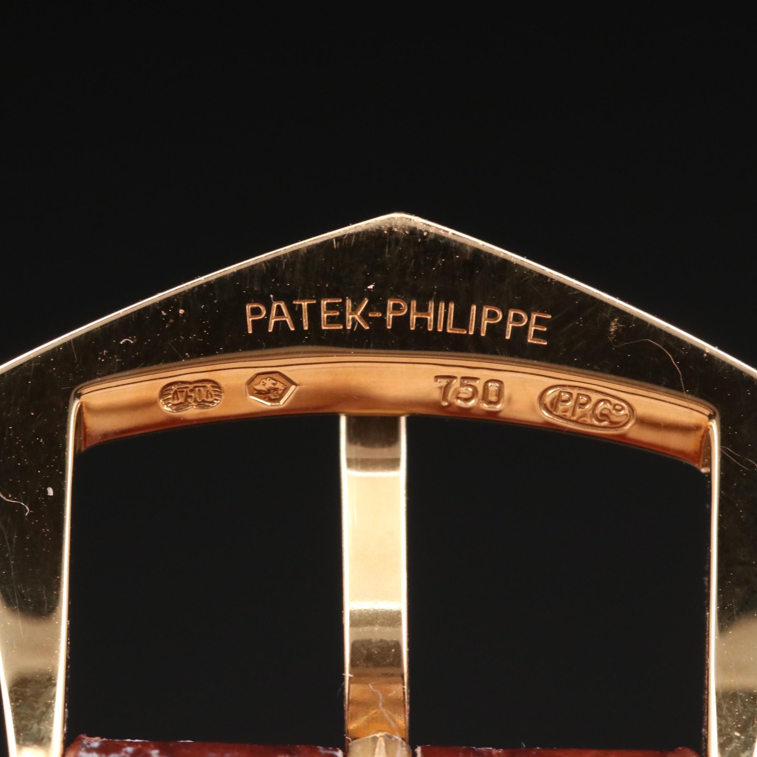 Patek Philippe Gondolo 5124J 18K Gold Stem Wind Watch