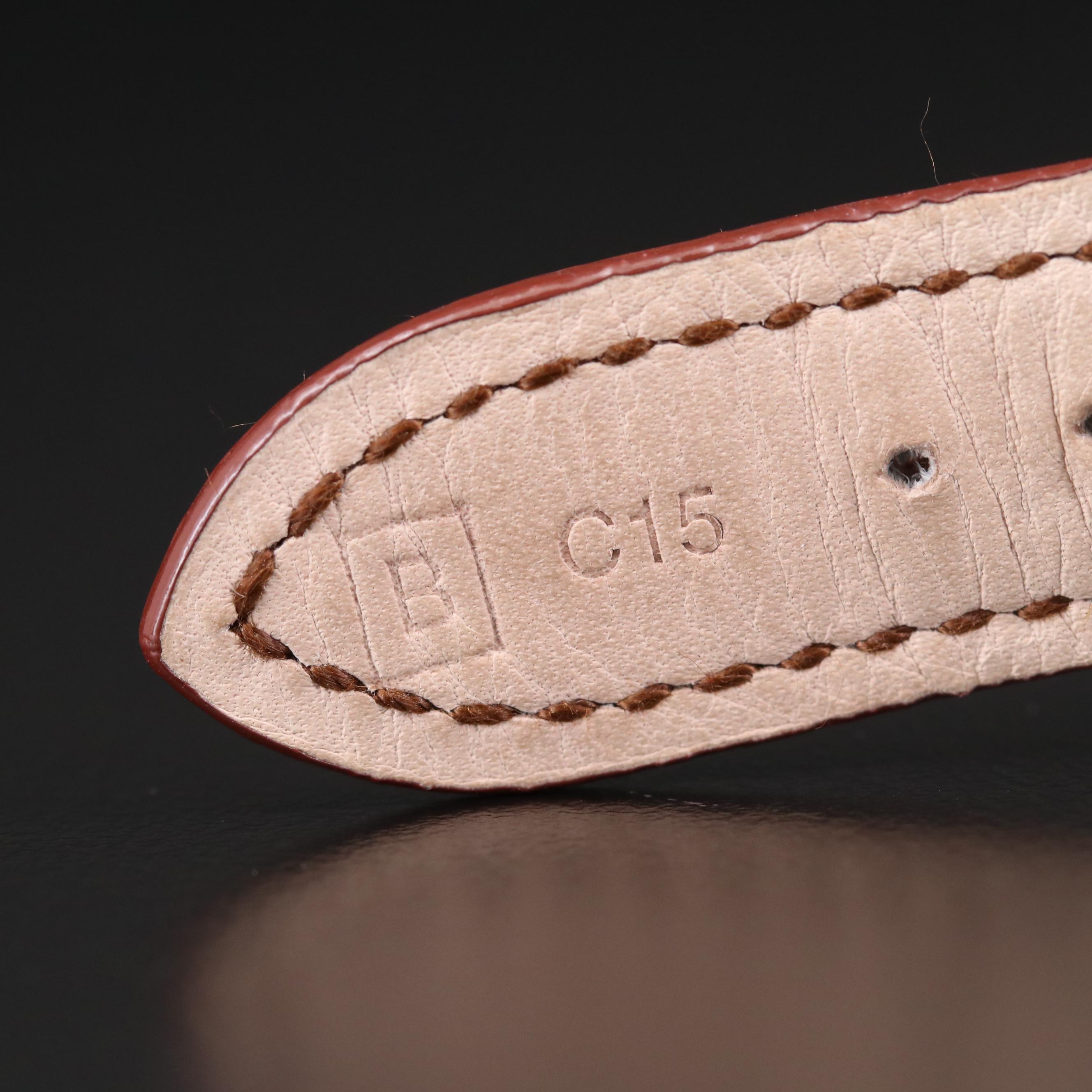 Patek Philippe Gondolo 5124J 18K Gold Stem Wind Watch