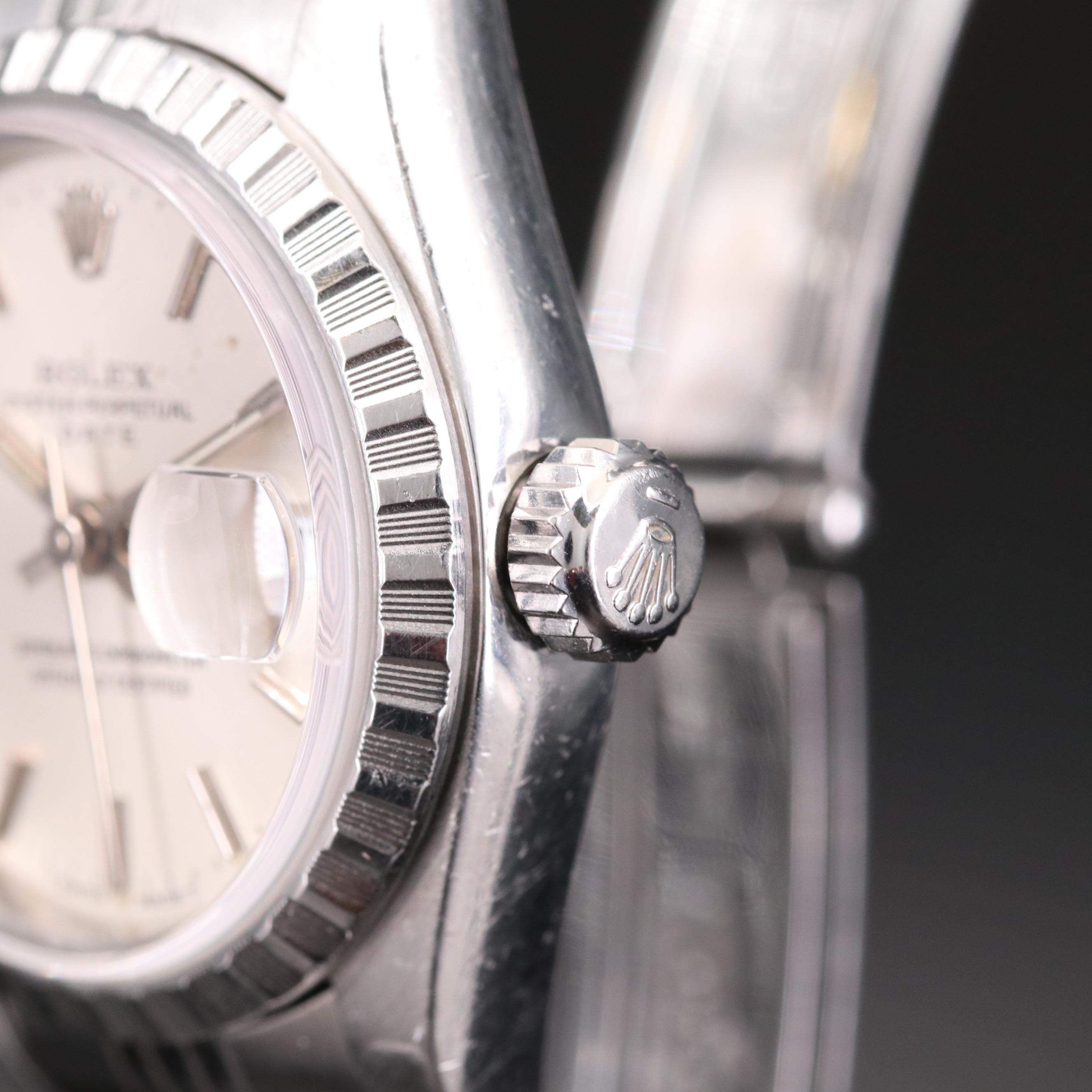 Rolex Date Stainless Steel Automatic Watch, 1997