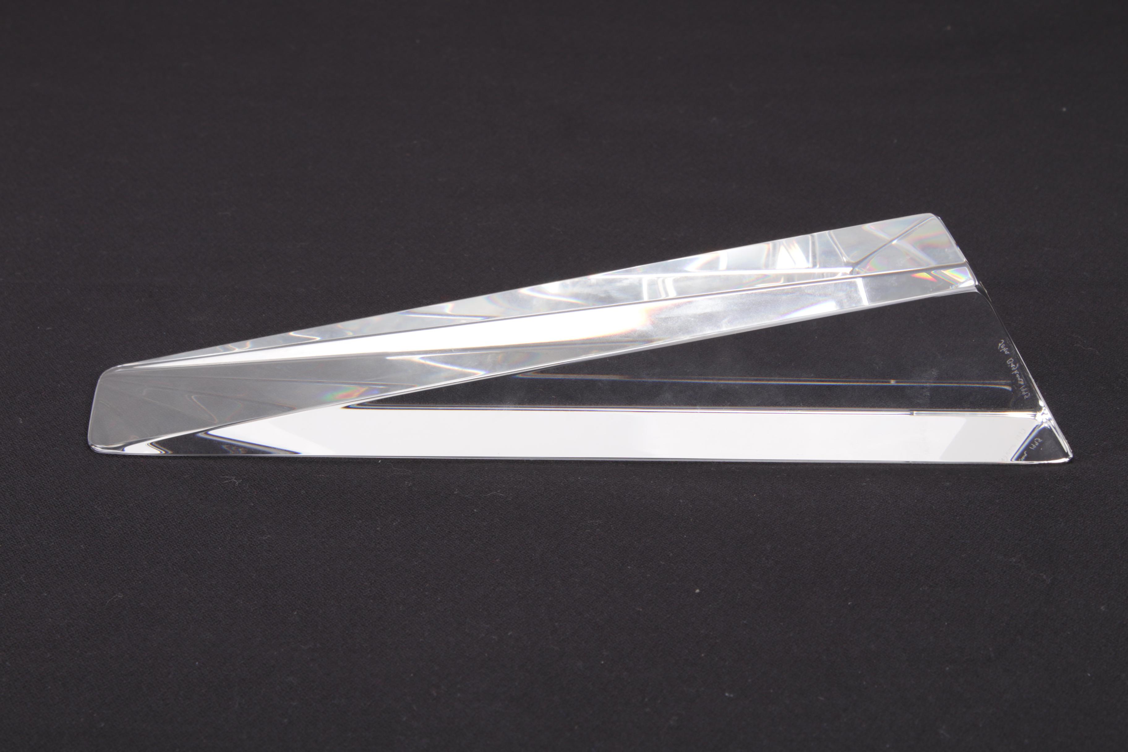 John Bingham Art Glass Sculpture, 1995