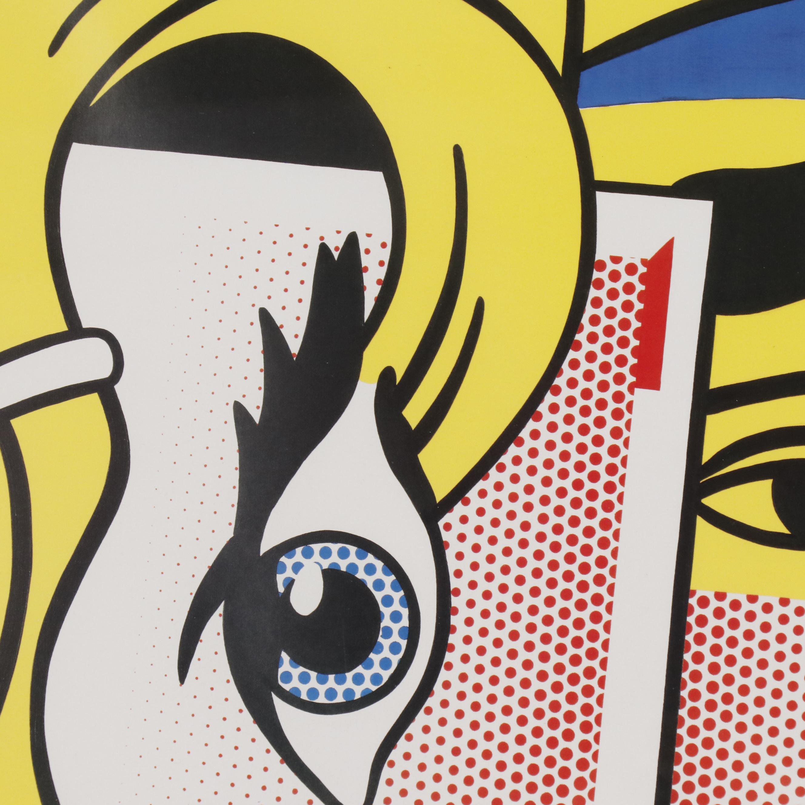 After Roy Lichtenstein Poster from Metropolitan Museum of Art, 1986