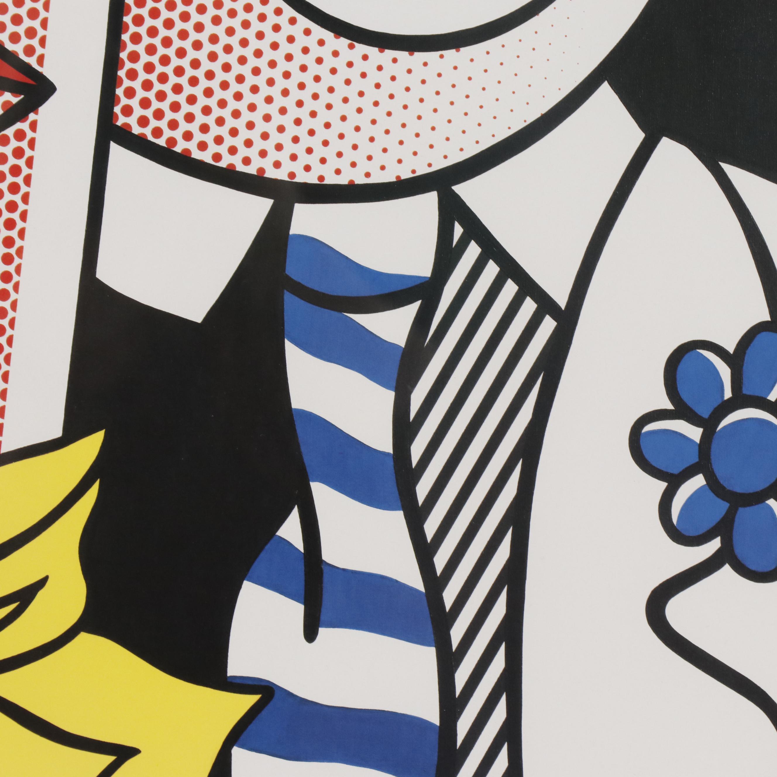 After Roy Lichtenstein Poster from Metropolitan Museum of Art, 1986