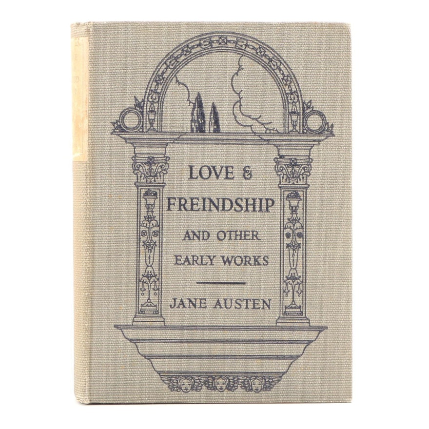 First American Edition "Love & Freindship and Other Early Works" by Jane Austen