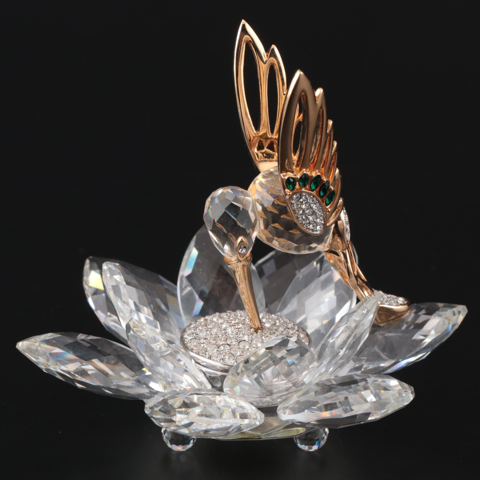 Swarovski Crystal "Hummingbird in Flight" Figurine, 1985–1988