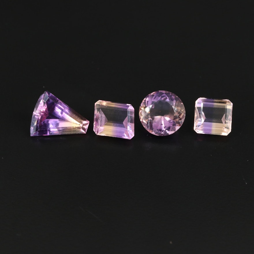 Loose 28.72 CTW Ametrine Gemstones